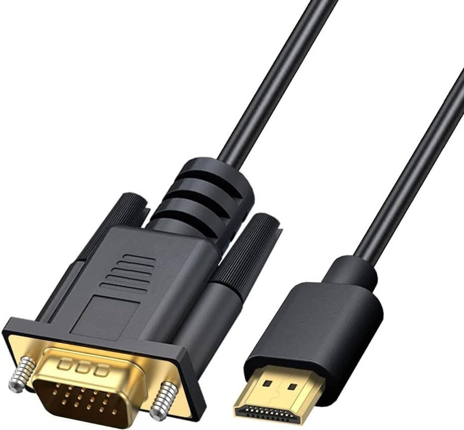 RyzCare  TV-out Cable Gold-Plated,6 Feet Male To Male cord For Computer,Desktop