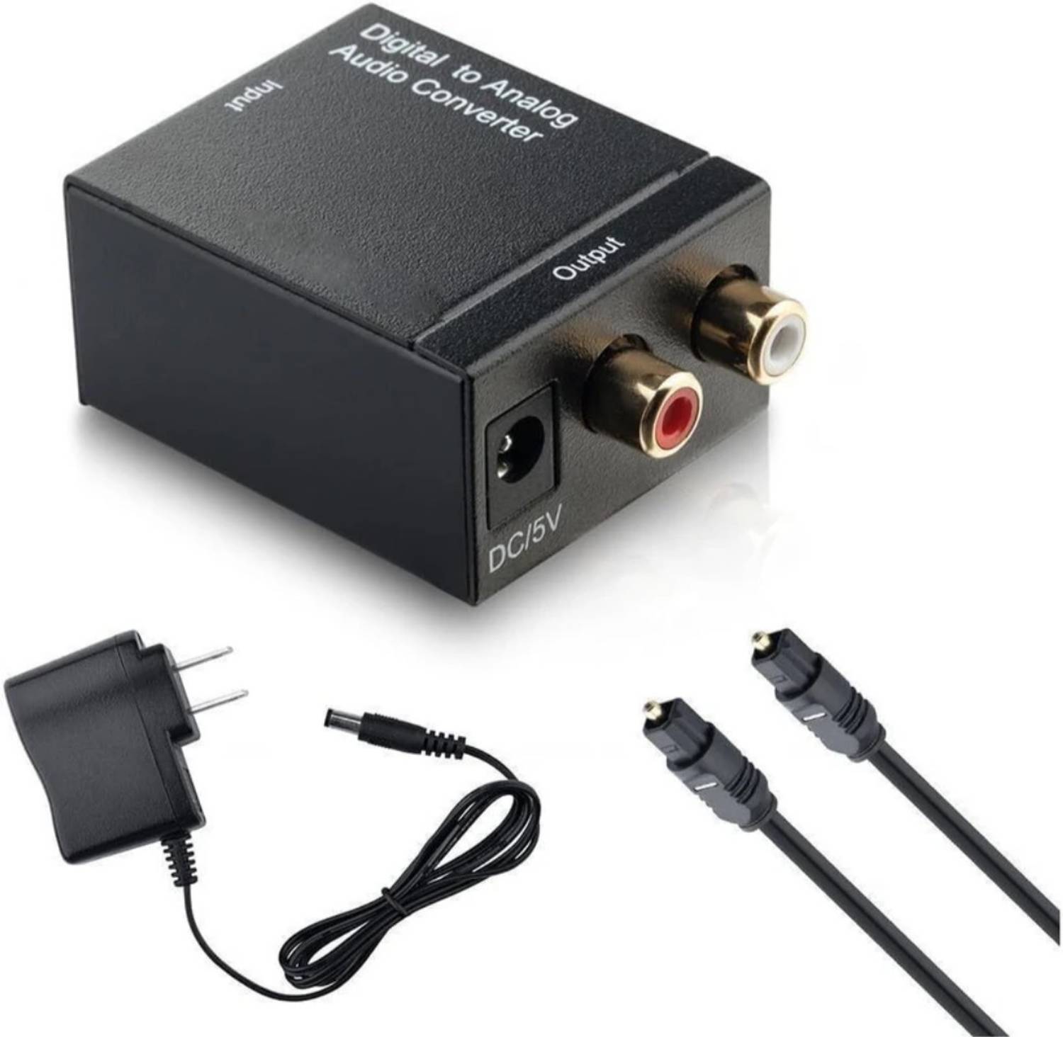 TechHub TV-out Cable digital audio (optical/SPDIF/coaxial) to analog stereo