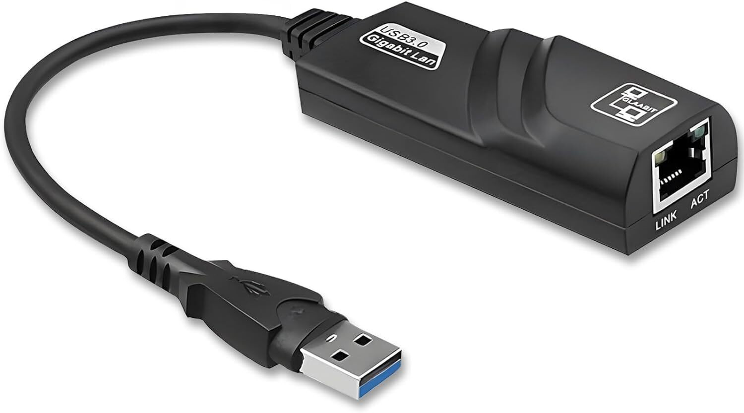 Image of Zeptrox USB Ethernet Adapter USB 3.0 to 10 100 1000Mbps Gigabit Wired USB Lan Adapter compatible with Linux, Mac, Windows