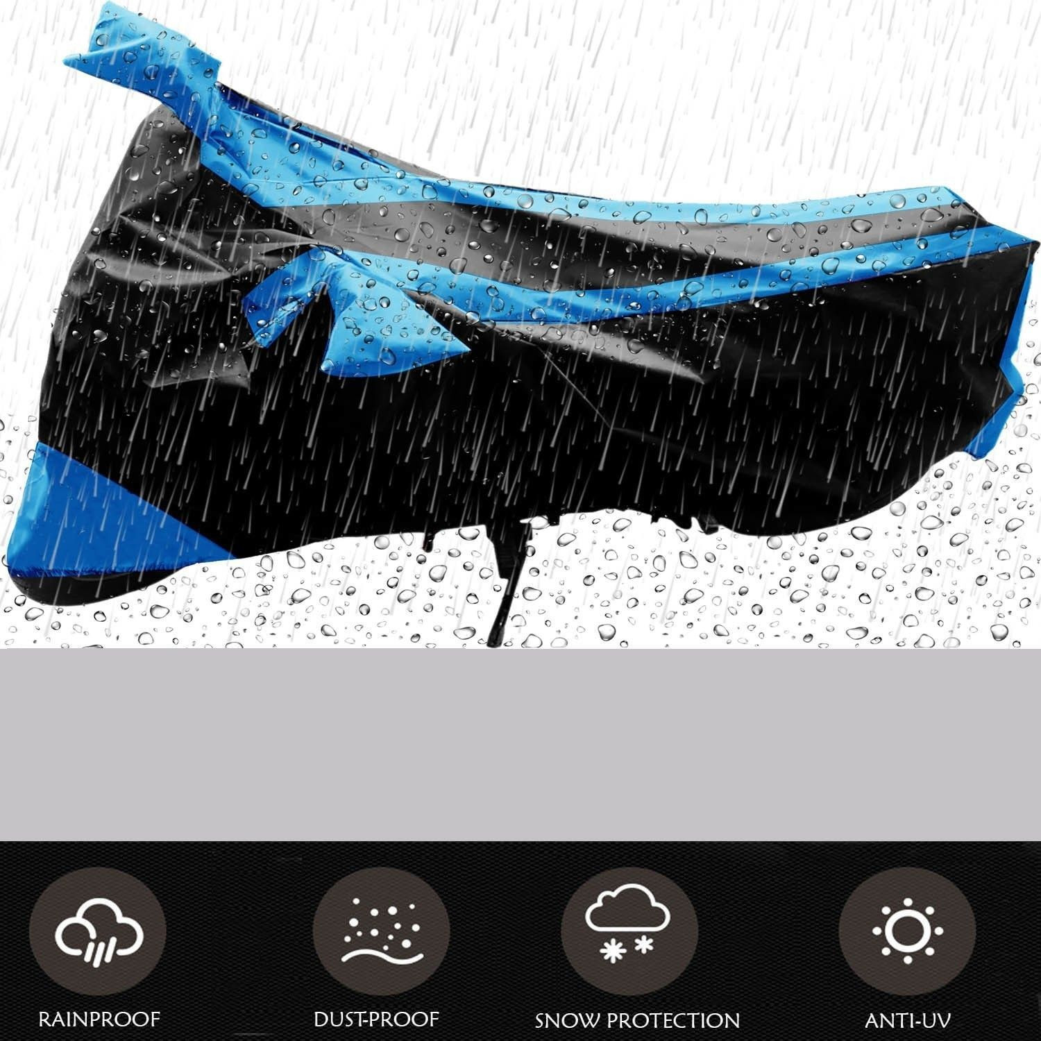 Image of ENTIRELY ELITE Two Wheeler Cover for Hero