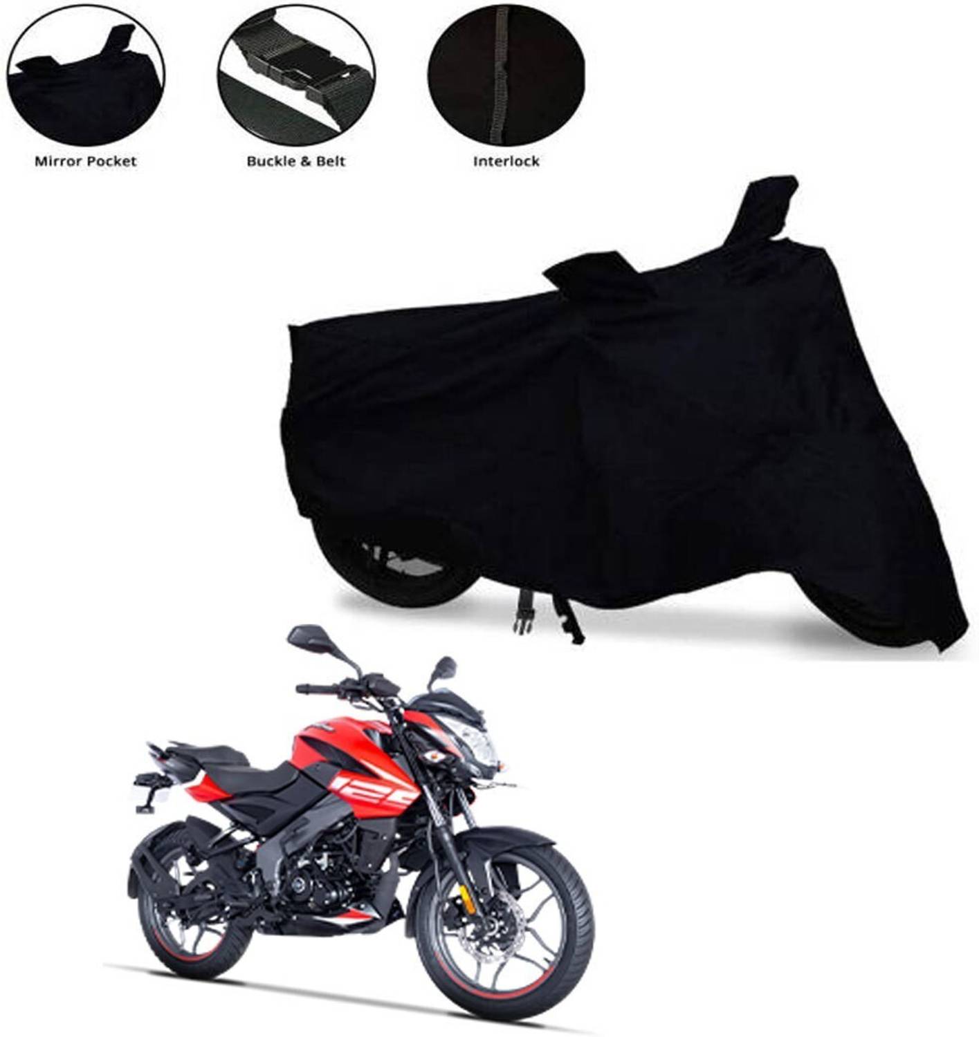 Aamaya Store Waterproof Two Wheeler Cover for Bajaj