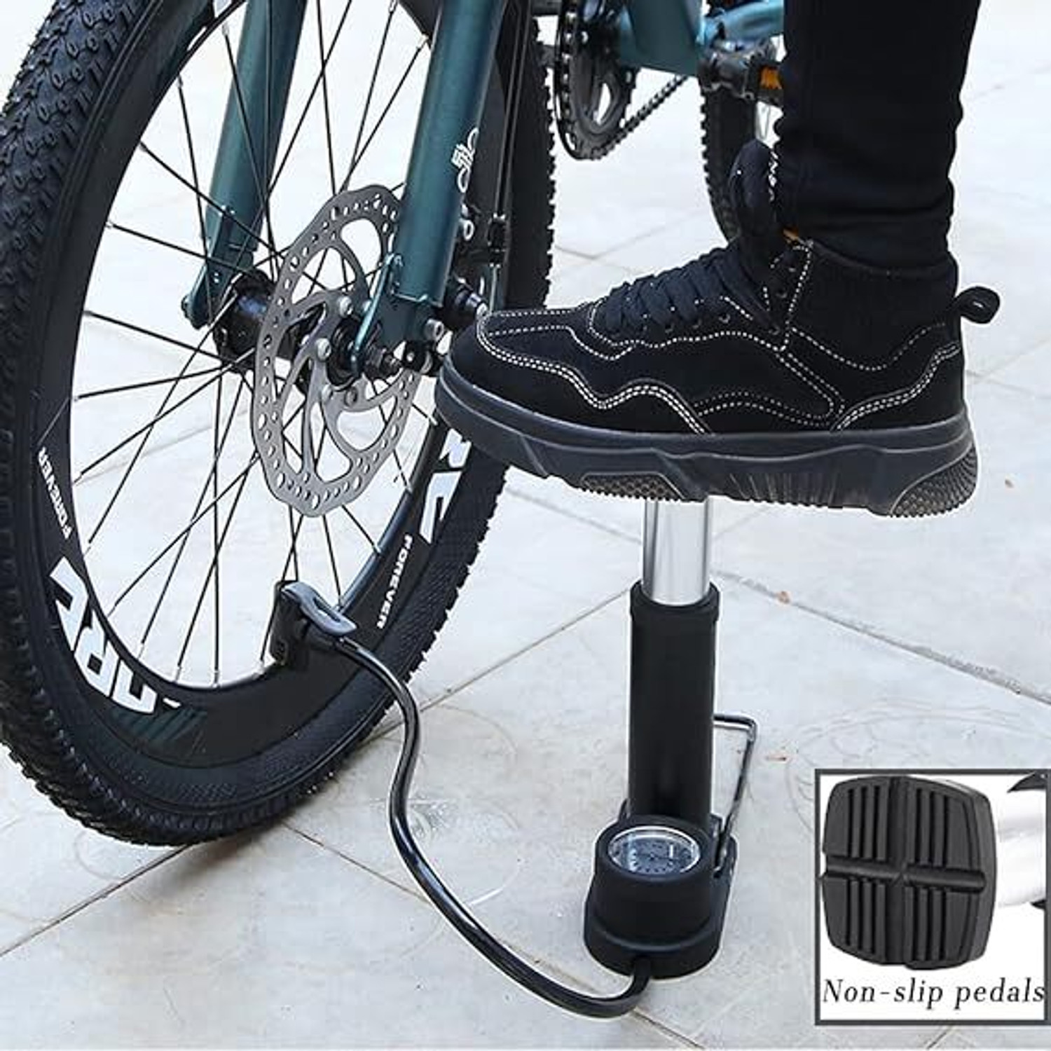 Image of Darshak Mini Foot Pump Bicycle, Basketball Pump, Football Pump, Motorcycle, Volleyball Pump Pump