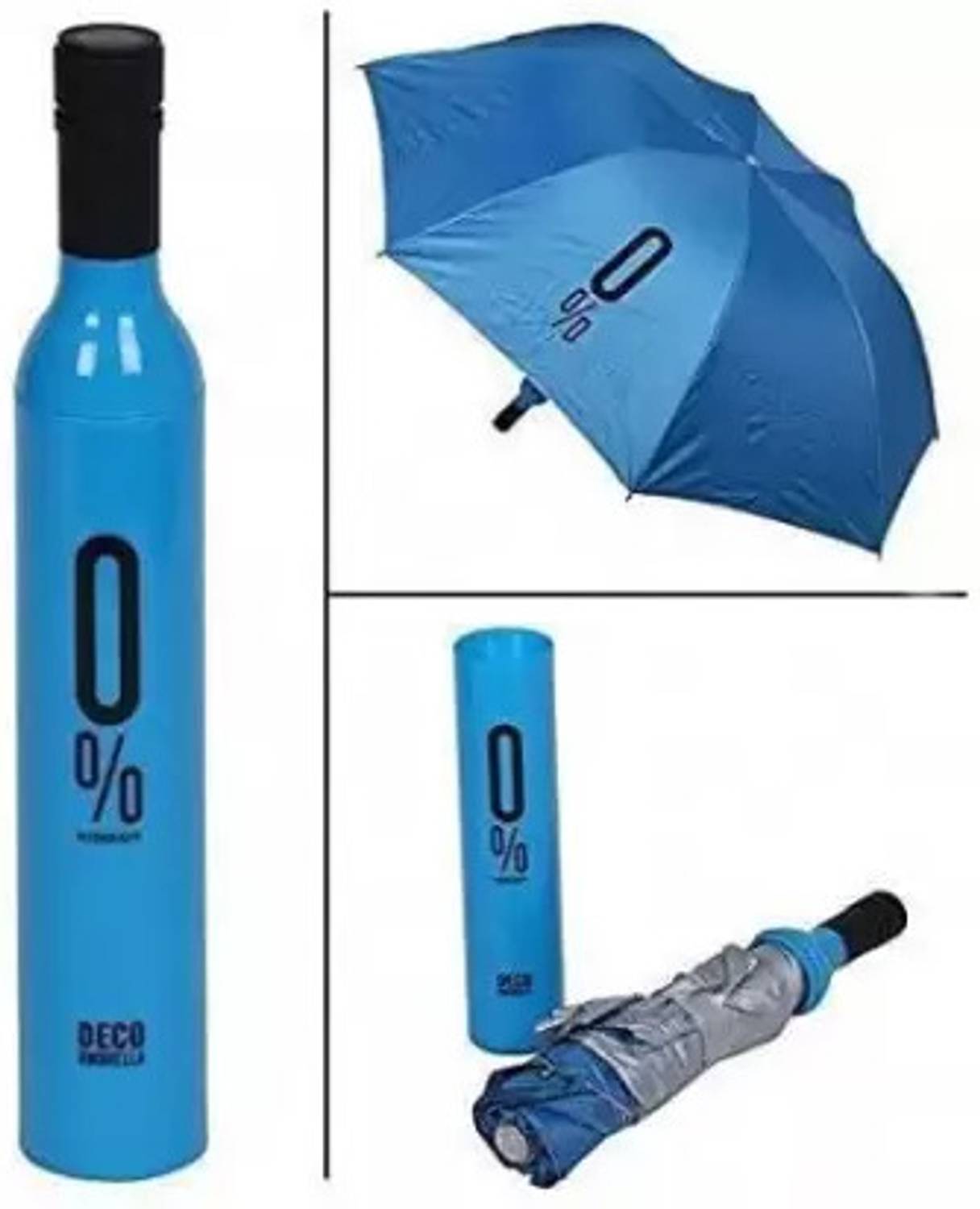 SFZ UV Protection , Windproof, Double Layer Umbrella with Wine Bottle, Chatari Umbrella