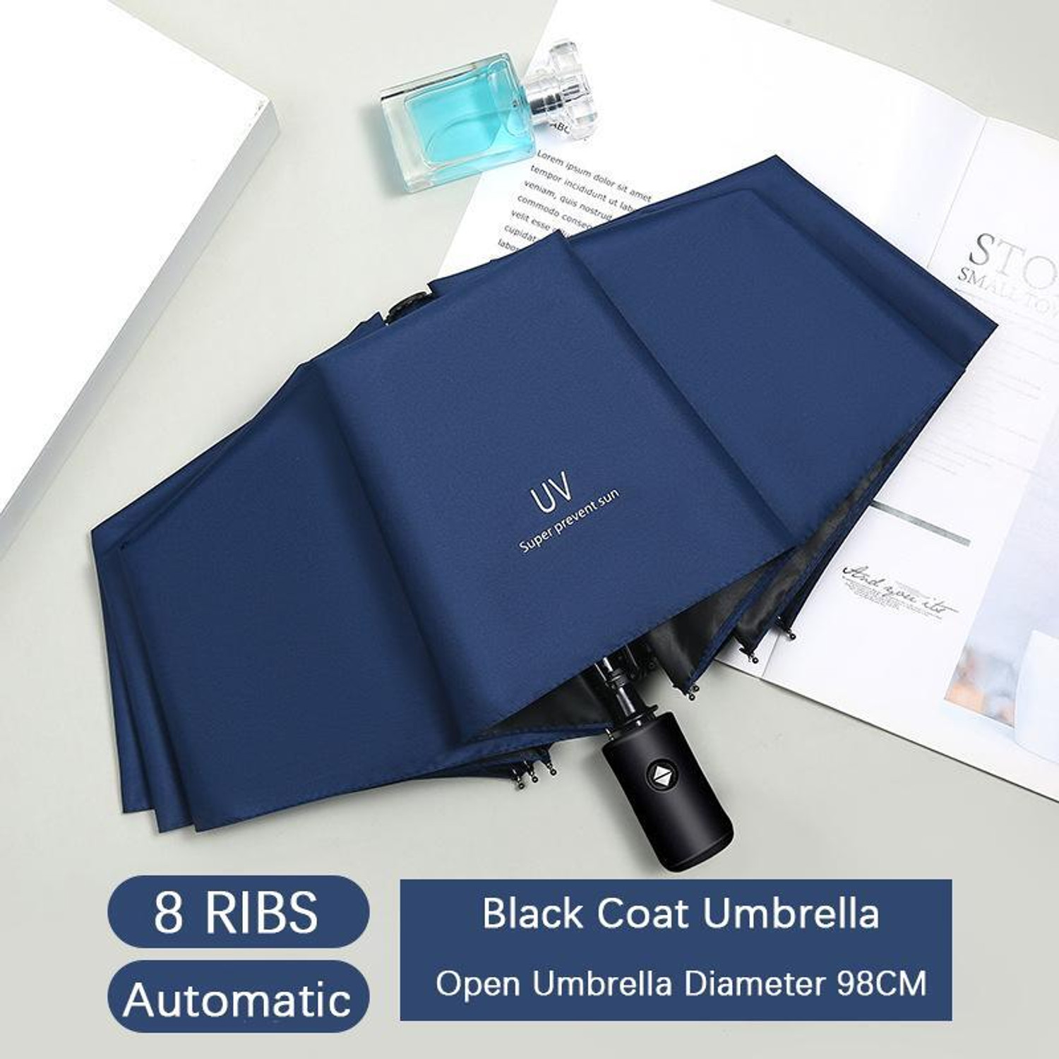 Image of LIVORA TRADING High-Performance Sun Defense Travel Tool Umbrella