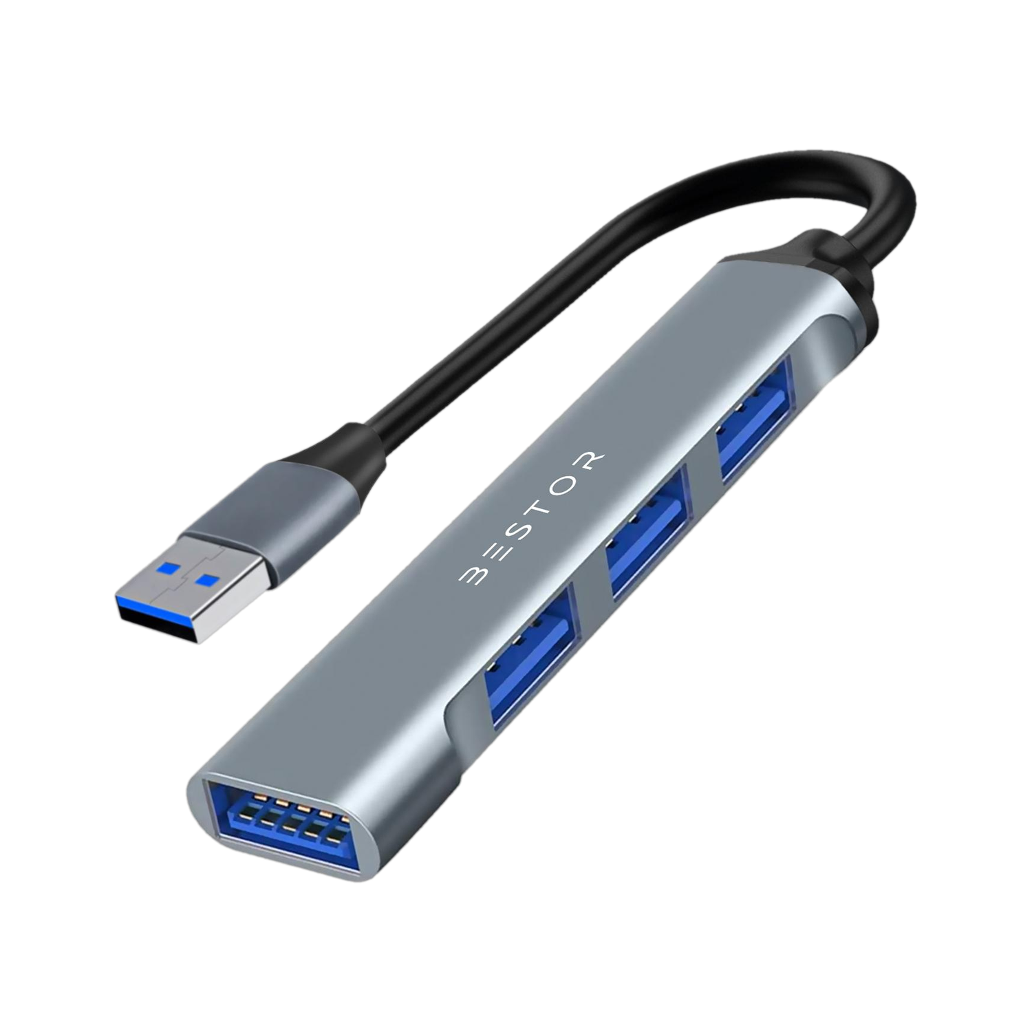 Bestor Multiport Adapter for MacBook Pro Air M1 4-in-1 4Port USB Hub