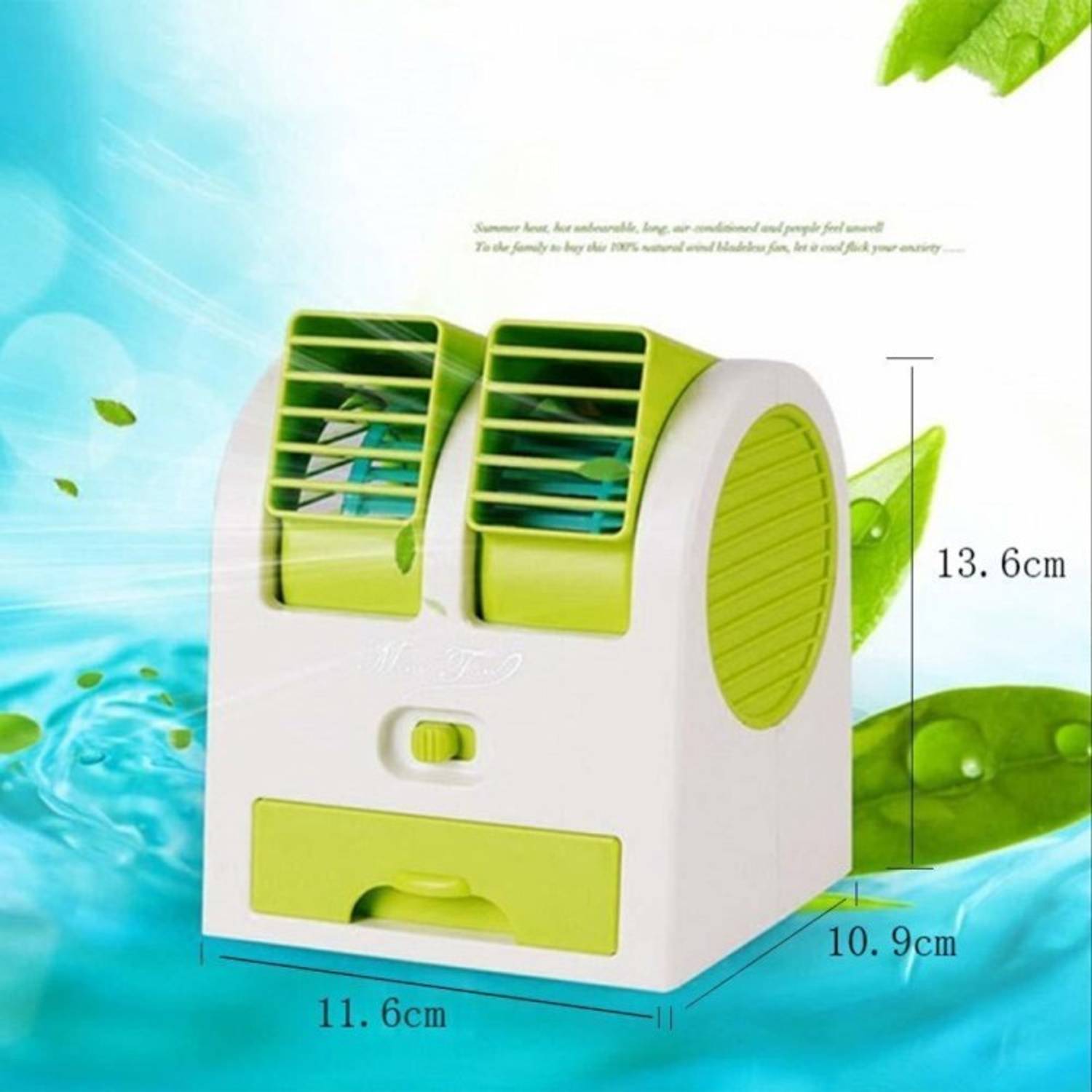 4uonly Air Cooler Cooling Fan USB and Battery Operated with HOME KUG27 Air Cooler Cooling Fan USB and Battery Operated with HOME KUG27 USB Air Cooler