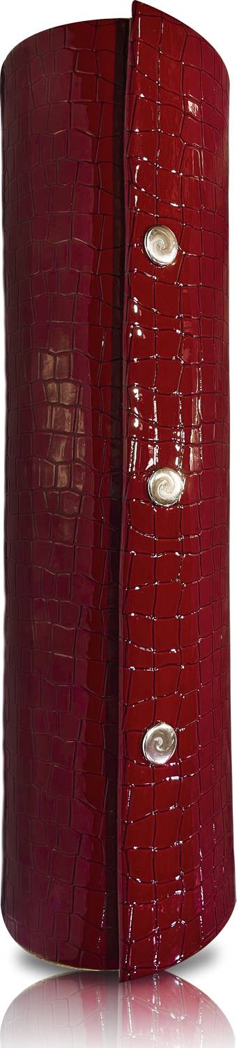 amenity FANCY CROCODILE FOAM RED/MAROON BANGLE BOX(12INCH.BIG SIZE)WITH ADJUSTABLE PLATE Bangle Box, Vanity Box, Jewellery Box, BRIDAL BOX Vanity Box