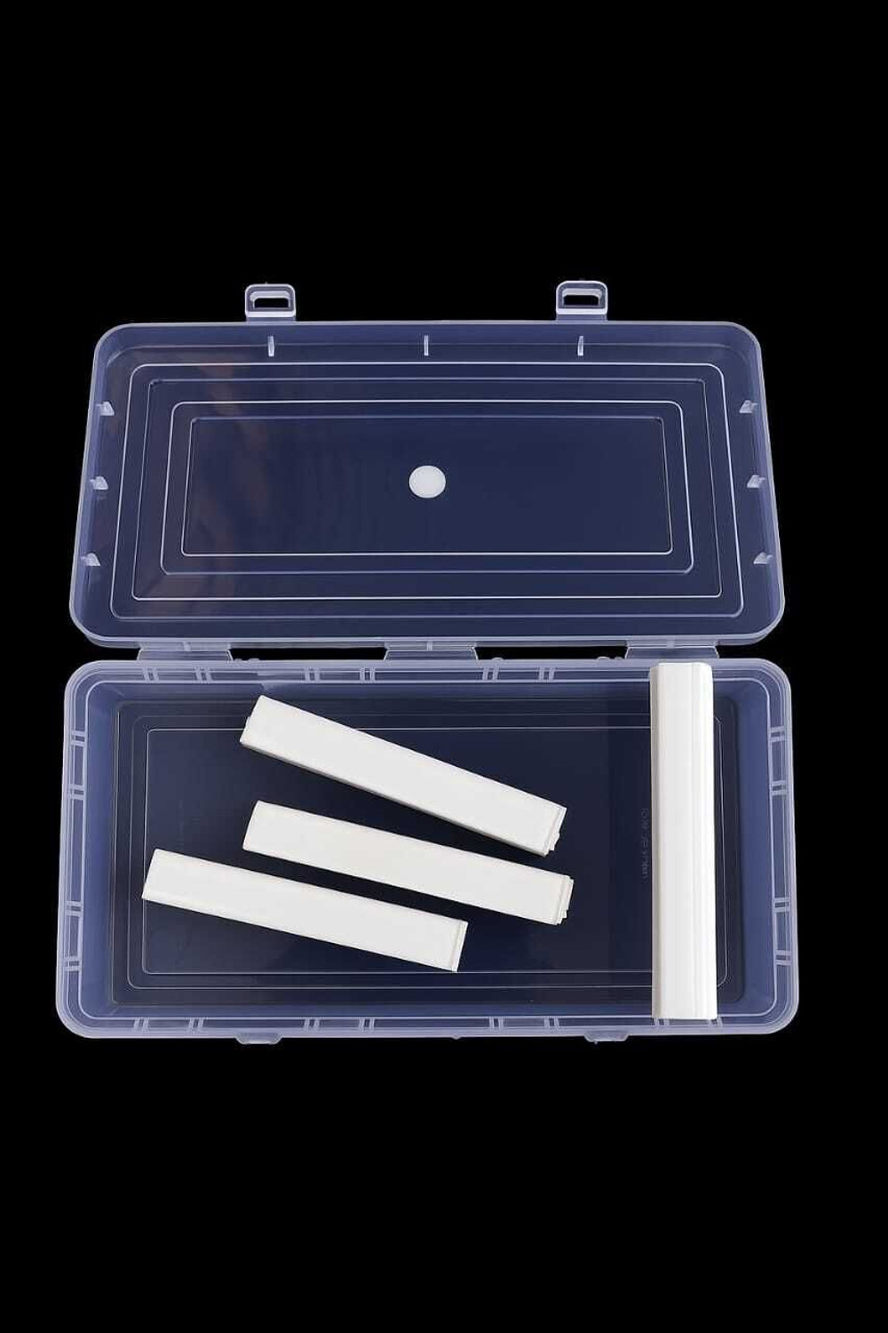Image of UFEnterprises Multipurpose transparent plastic storage box with 4 rods for women and girls STORAGE BOX, BANGLE BOX, VANITY BOX, Sample box, jewellry box Vanity Box