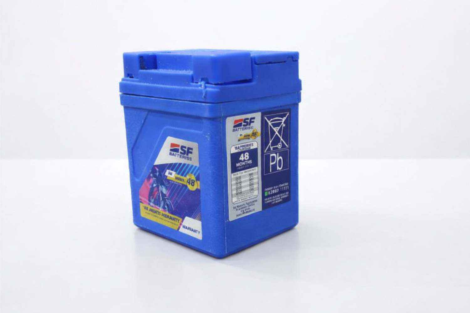 Image of Sonic 48S-TZ2.5L-C 2.5 Ah Battery for Bike