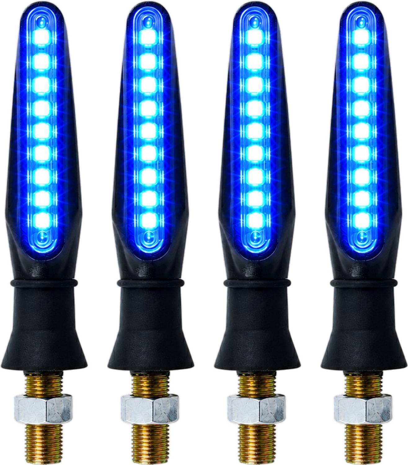 aksmit Side LED Indicator Light for Bajaj Universal For Bike