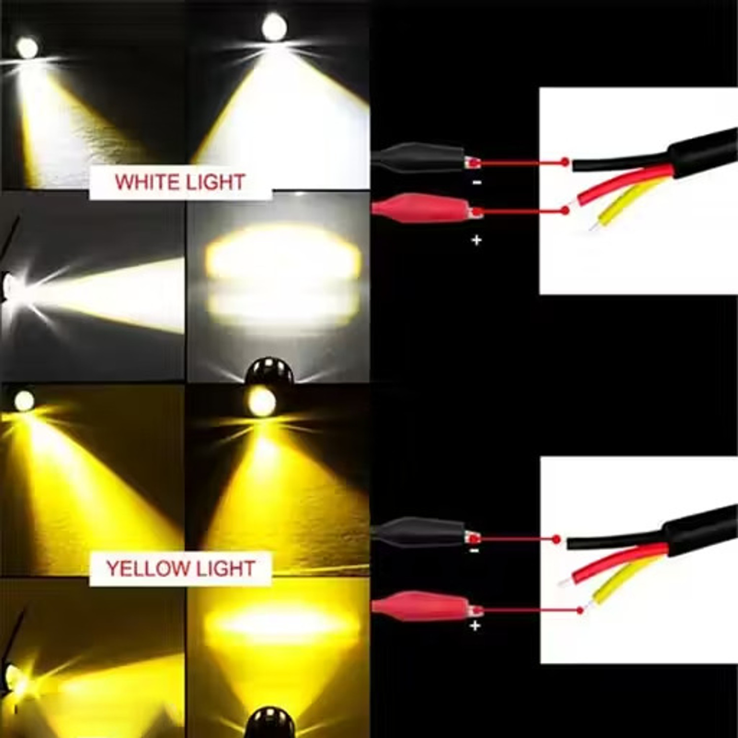 Image of Rhtdm Mini Fog Light| Universal Fog Light |U1 led light Fog Lamp Motorbike LED (12 V, 20 W)