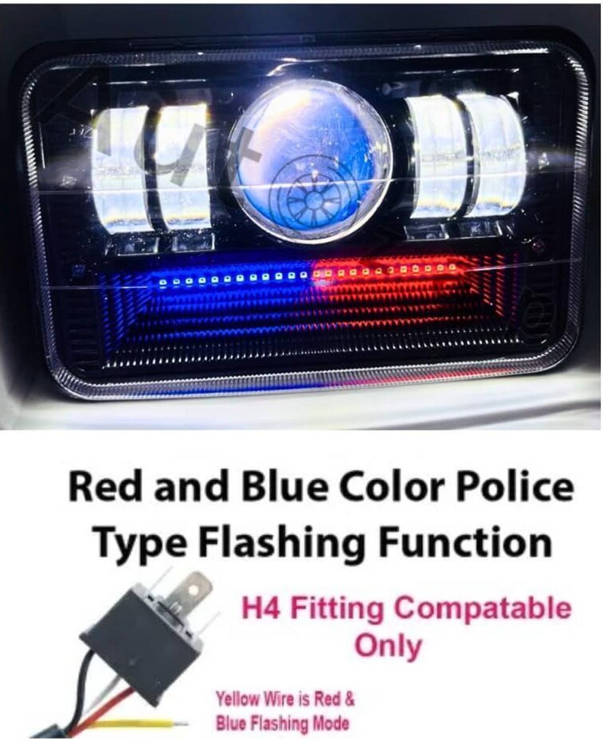 Ubee LED Headlight for Hero Splendor - Image 4