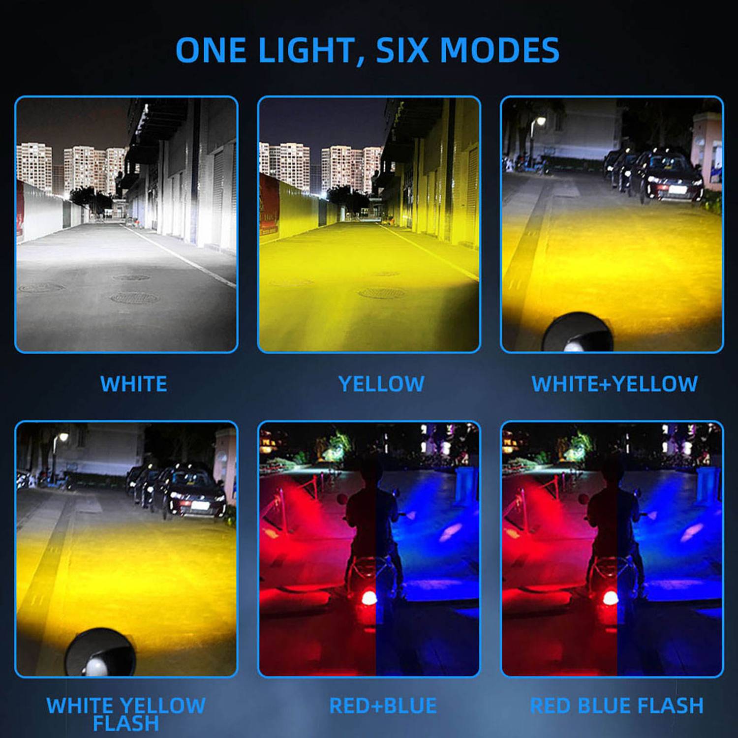 TRYFLY A2 Six Mode Dual Lens Fog Light - Image 5