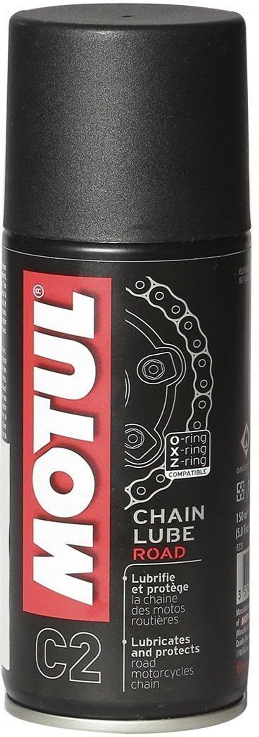 MOTUL Chain Cleaner C1 & Lube Road C2 (150 ml) Kit - Image 4