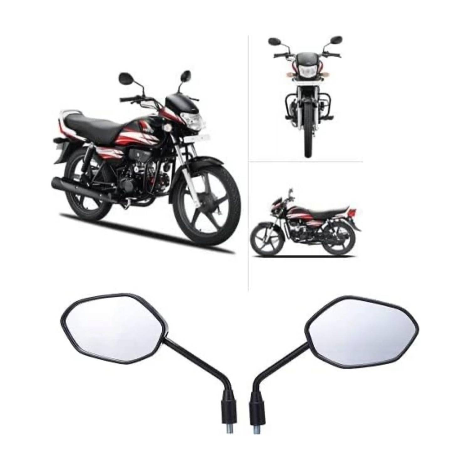 anmol enterprises Manual Rear View Mirror For Honda CB Shine