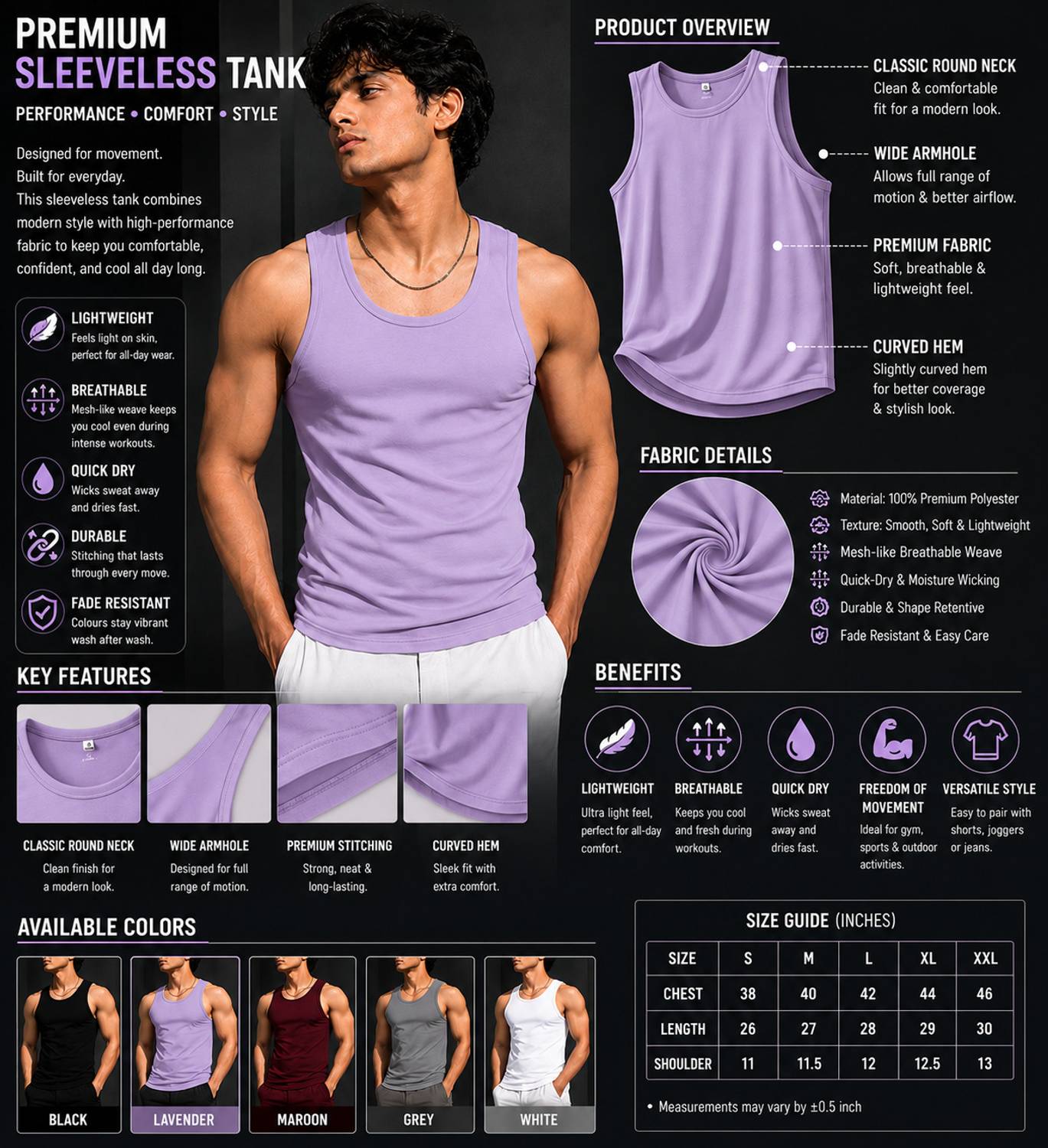 Qubola Men Vest