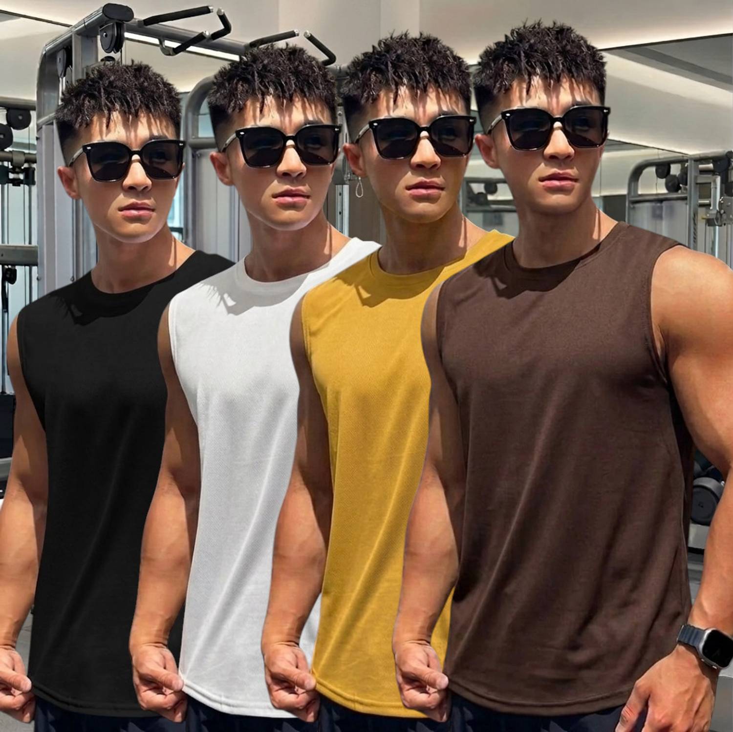 Moddrem Men Vest Pack of 4 - Image 1