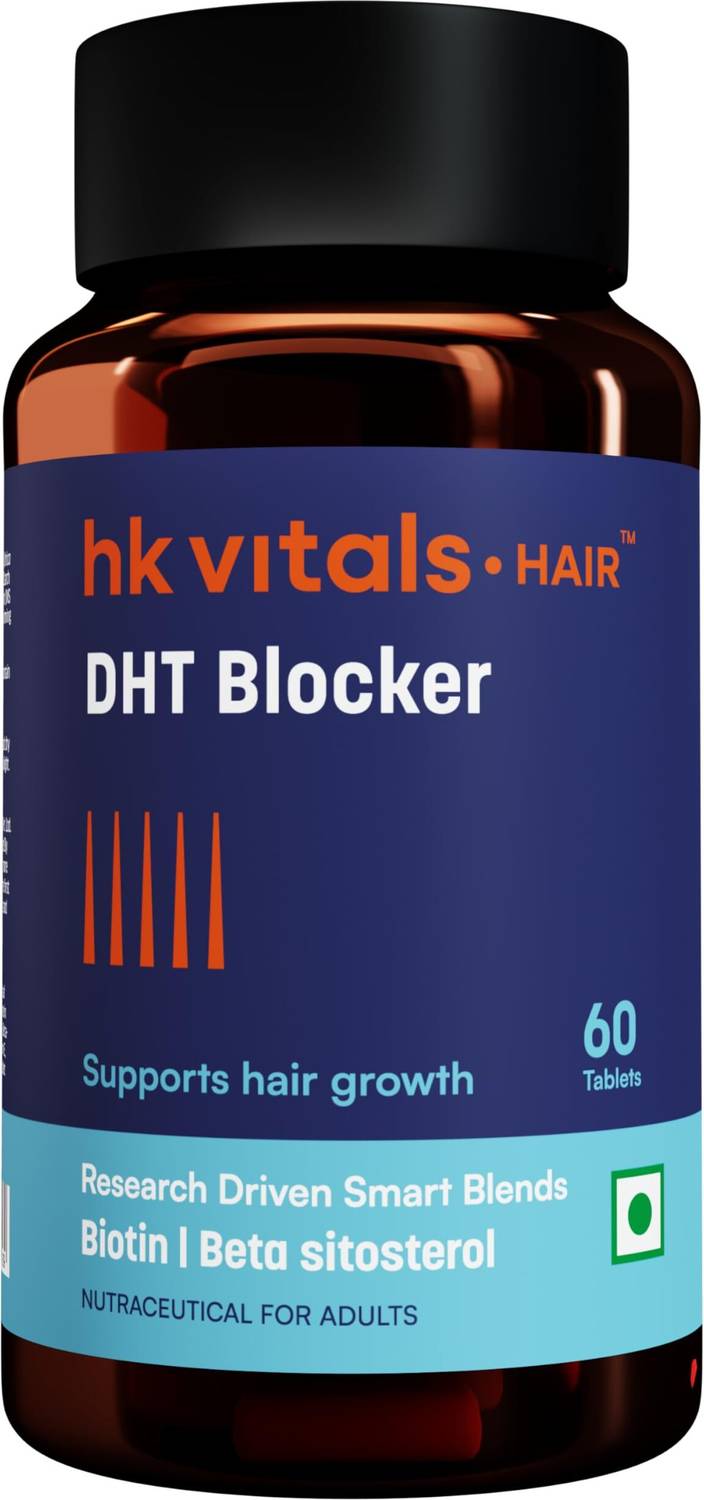 hk vitals DHT Blocker with Biotin 60 Tablets - Image 1