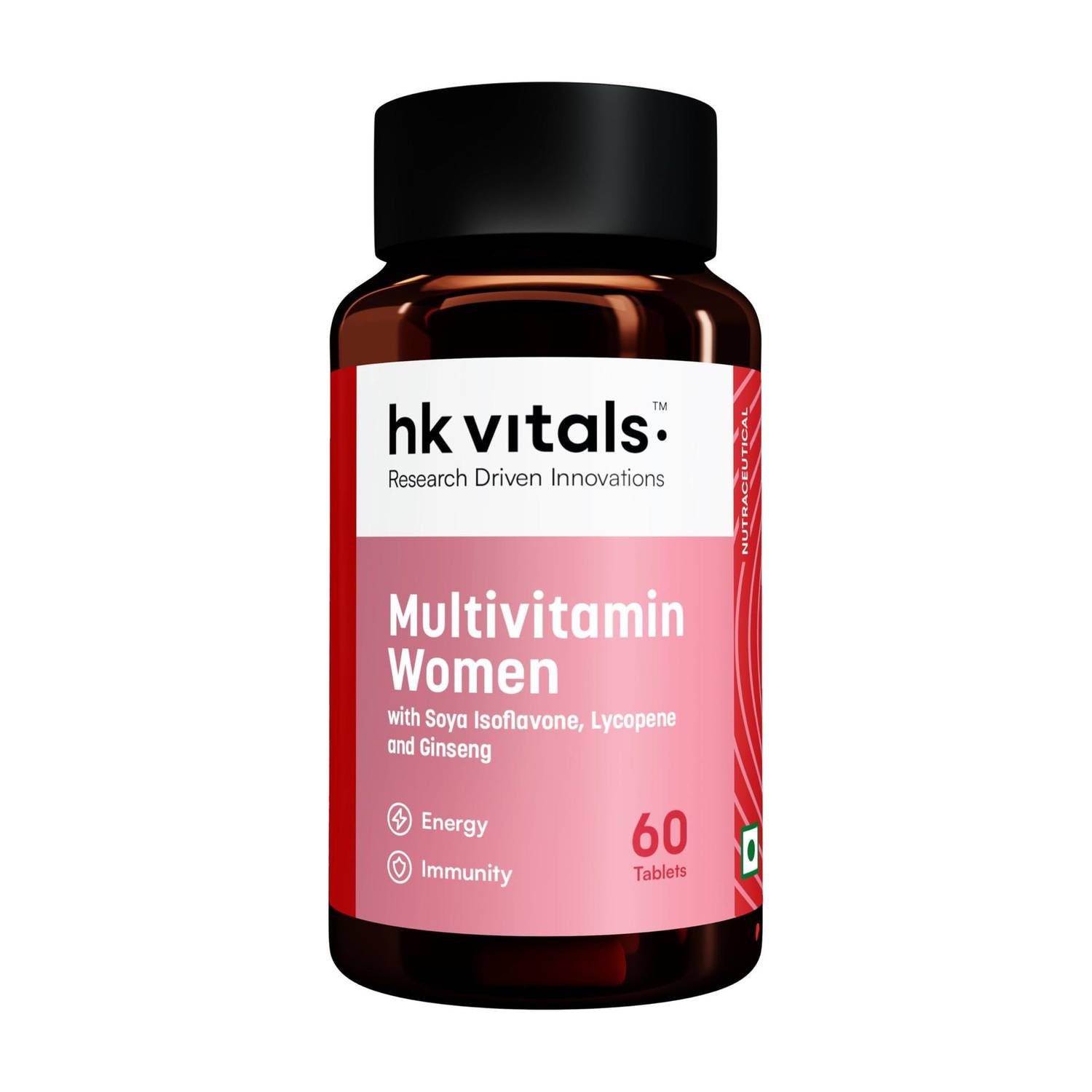 hk vitals Multivitamin For Women | With Zinc, Vitamin C,D, Multiminerals & Ginseng Extract