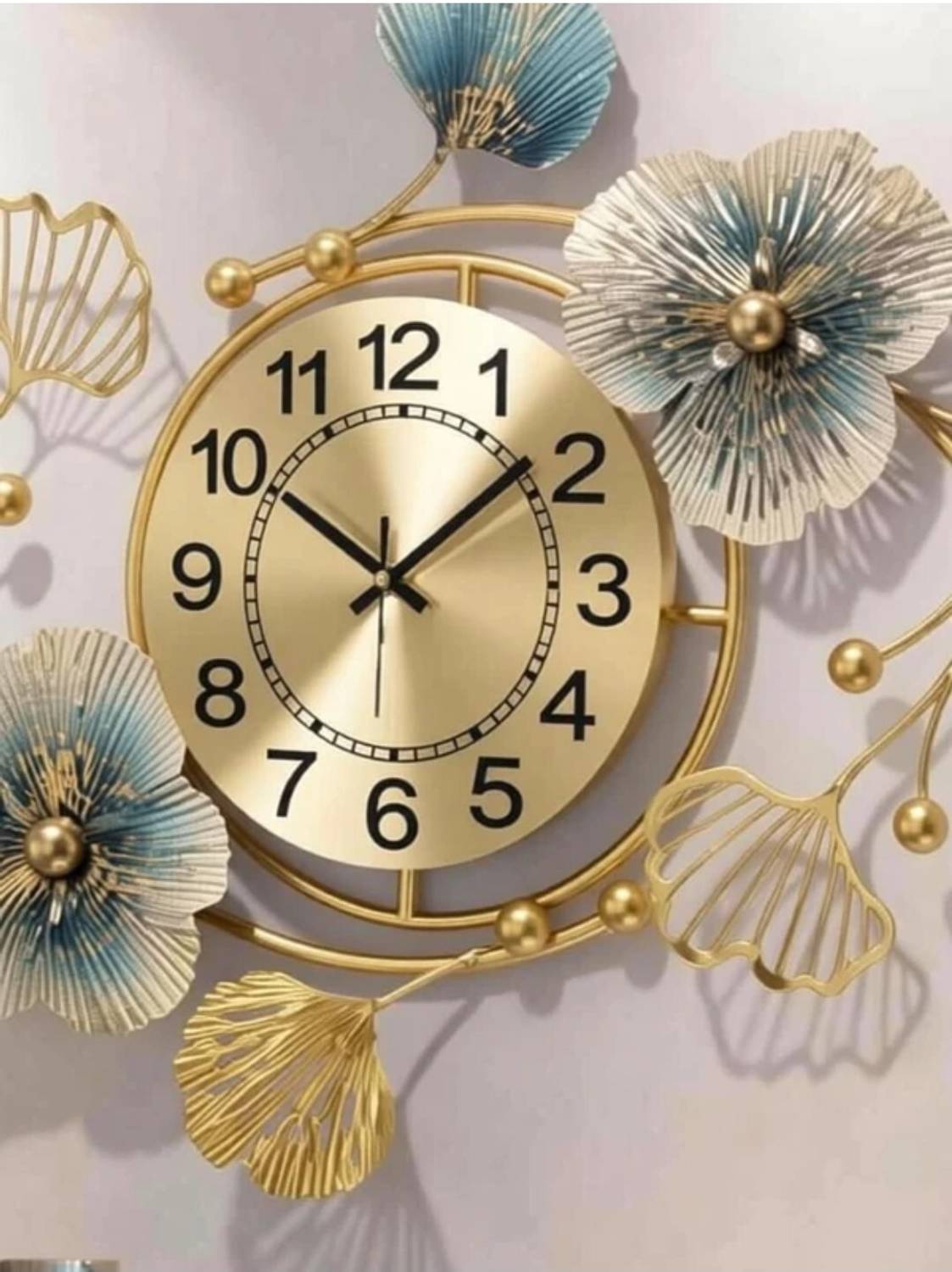 Veloura Luxury Metal Floral Wall Art - Image 4