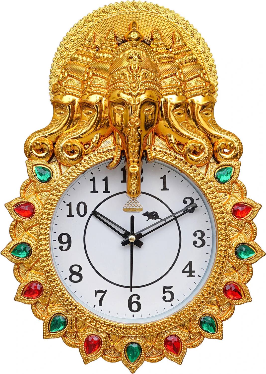 advikcraft Analog 12 cm X 17 cm Wall Clock