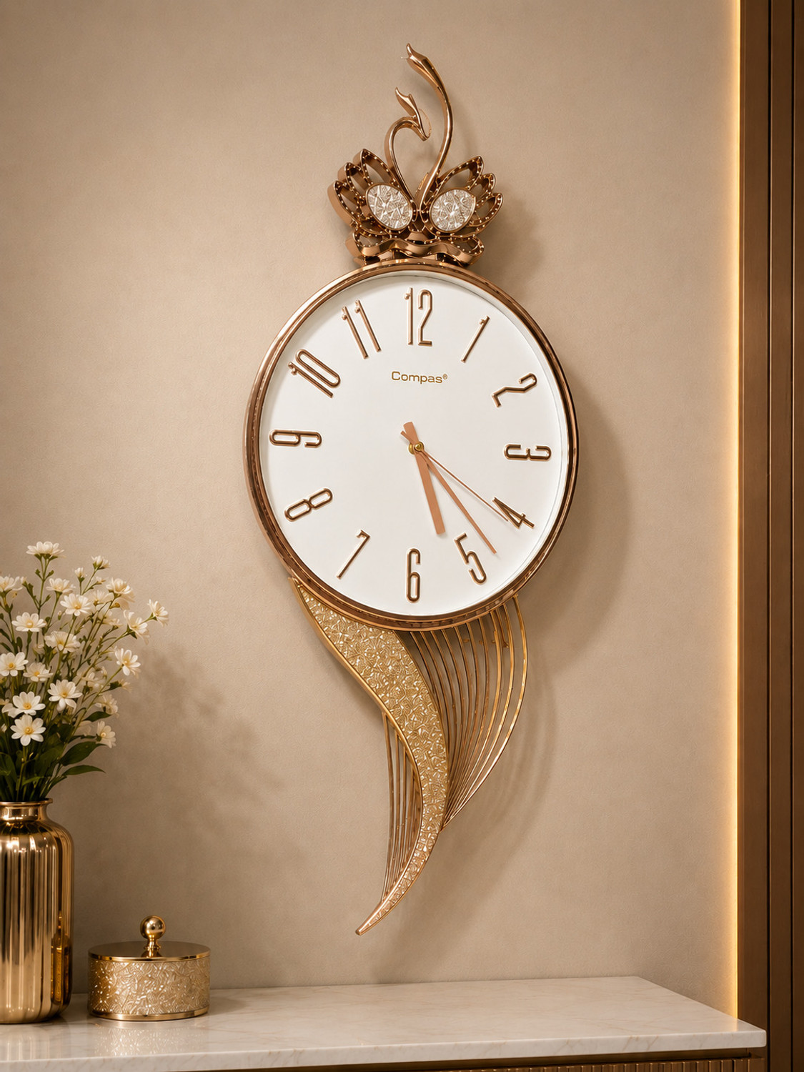 Image of celestino Analog 76 cm X 31 cm Wall Clock