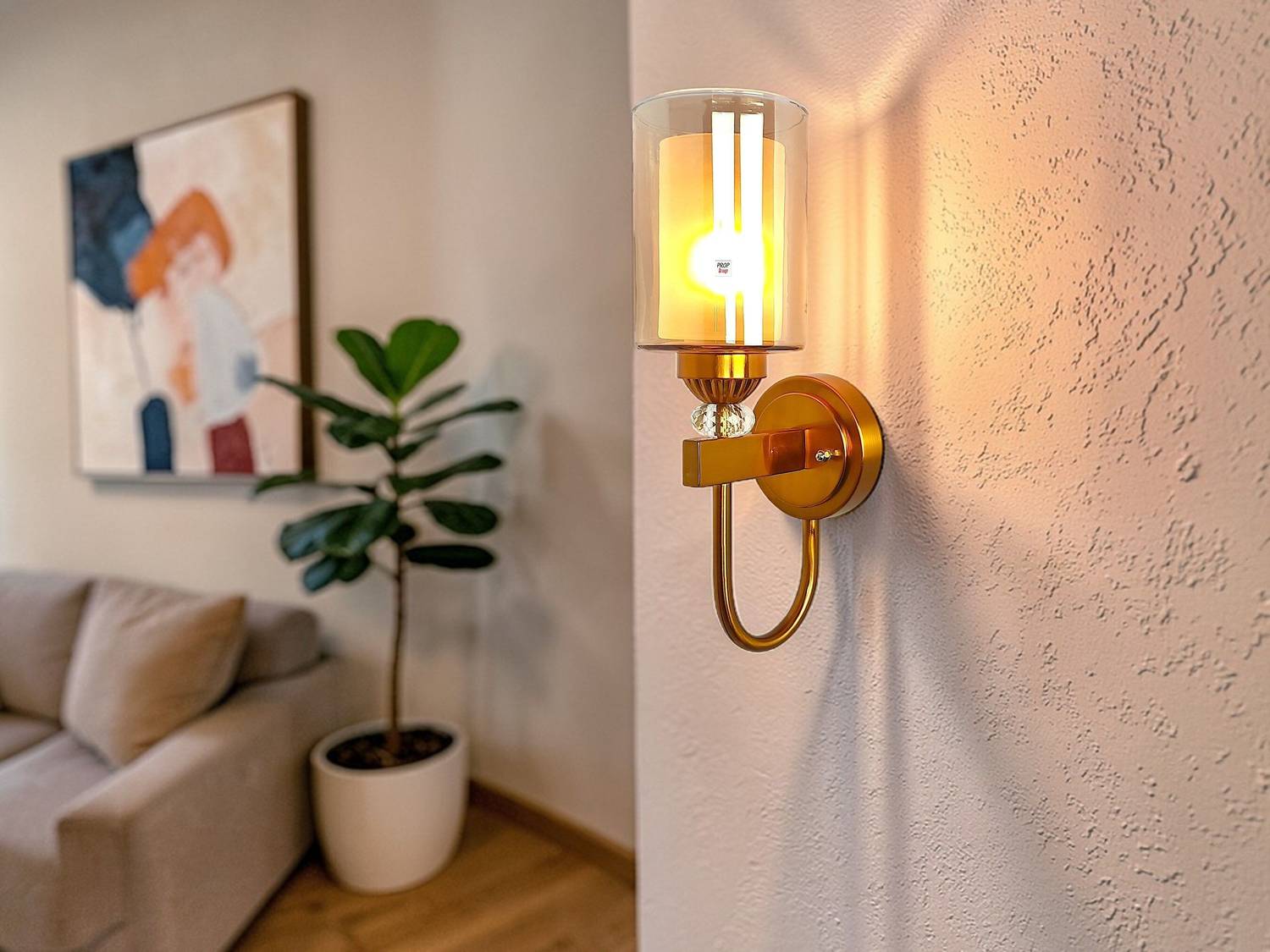 Prop It Up Wallchiere Wall Lamp Without Bulb