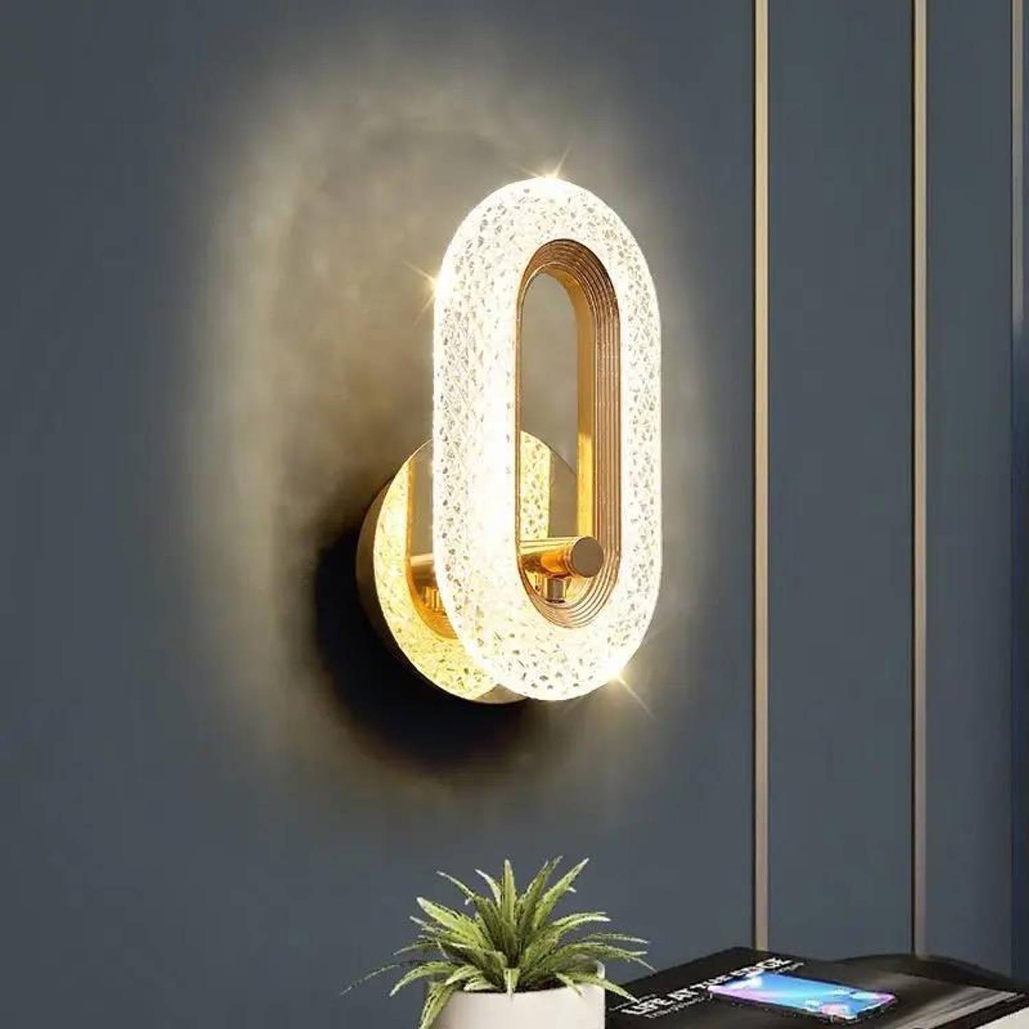 Blissbells Wallchiere Wall Lamp With Bulb