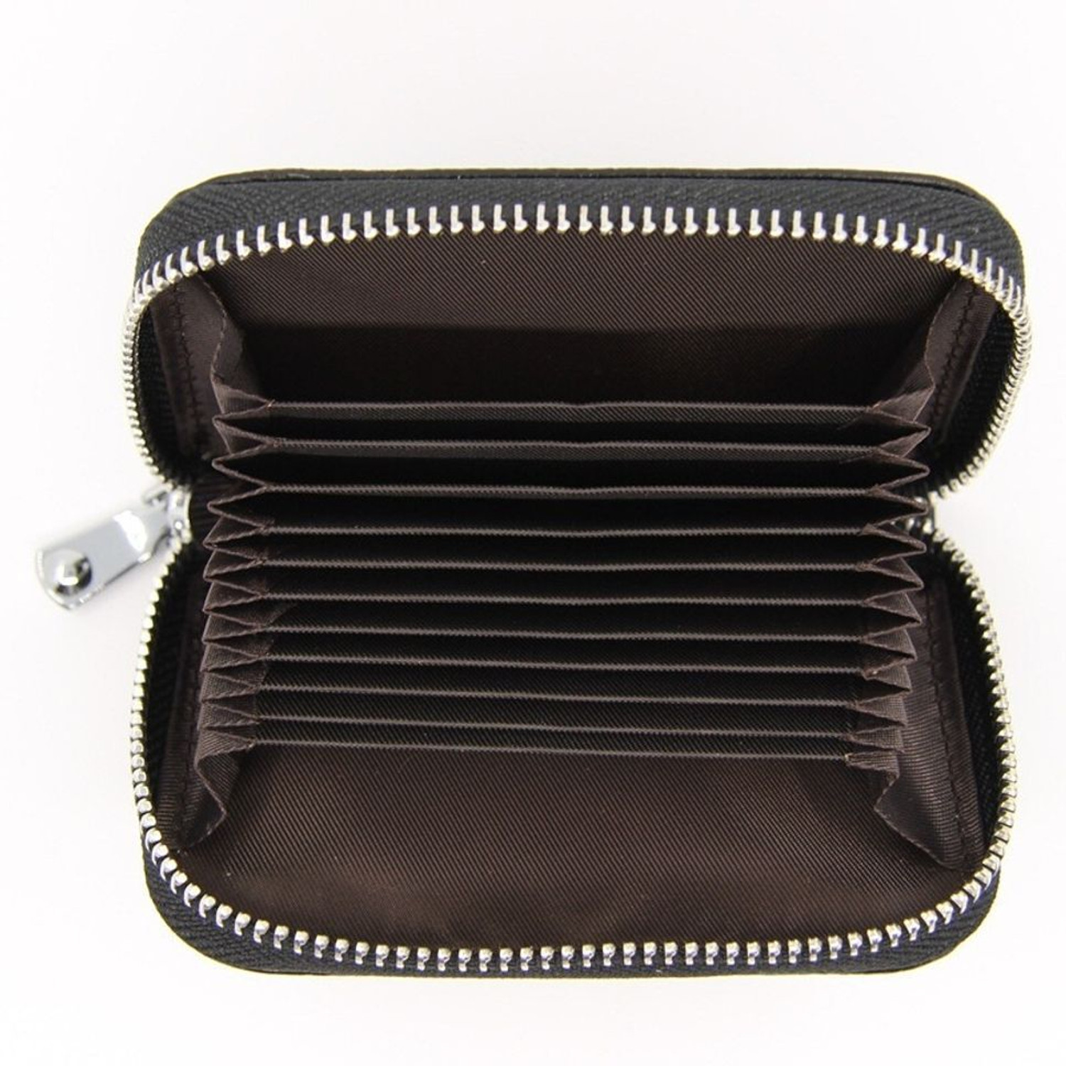 Image of KILLER Men Casual, Formal Black Artificial Leather Card Holder