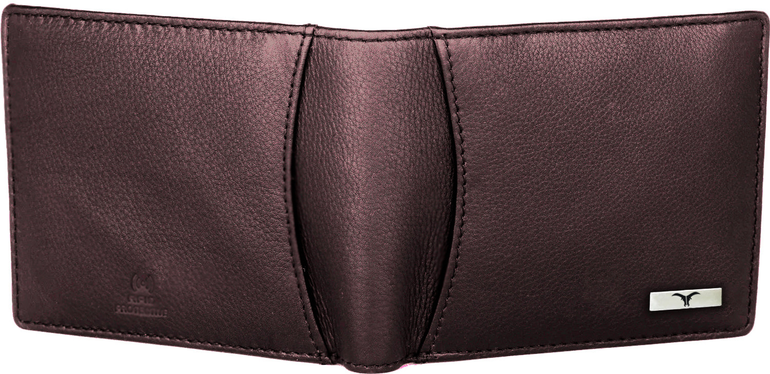 Image of SKINBULL Men Casual, Formal Brown Genuine Leather Wallet