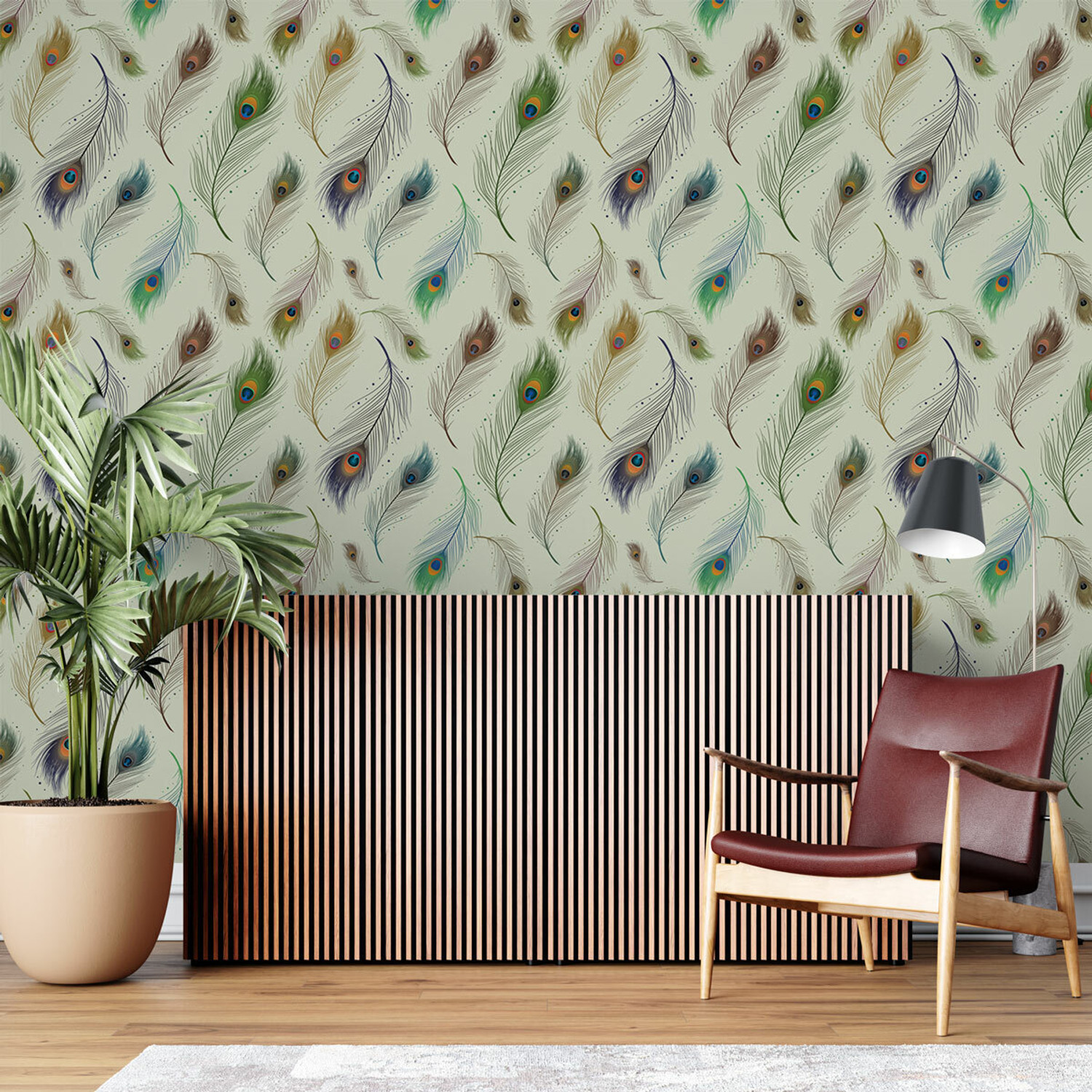 Image of PrintCrown 244 cm x 41 cm Waterproof Decorative Vinyl Wallpaper