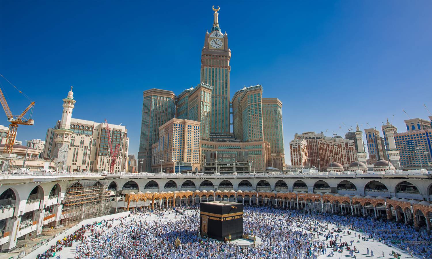 Ashtawalldecor 36 inch Mecca Poster For Livingroom Bedroom Home office Wall Decor (Size 24x36 Inch) Self Adhesive Sticker