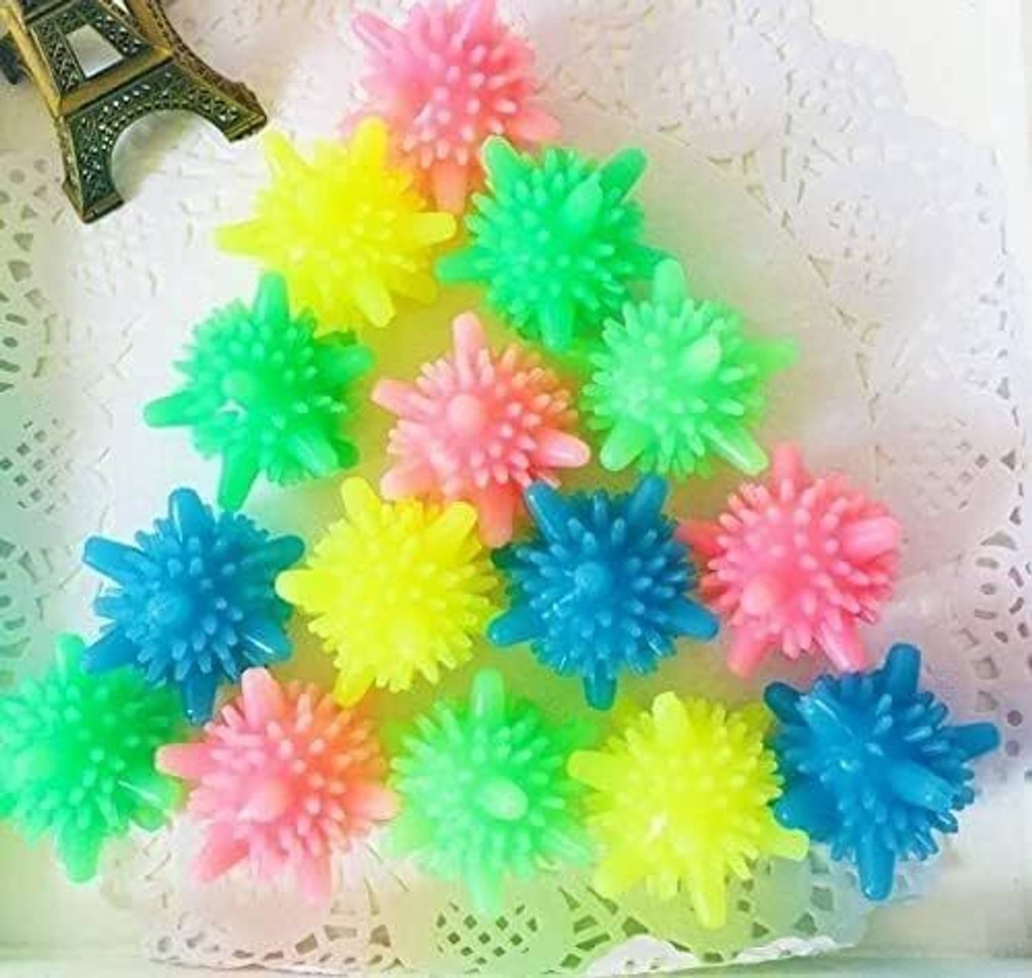 ADMONITION 10 Pcs Eco-Friendly Laundry Balls – Reusable Washing Machine Detergent Aid Detergent Bar