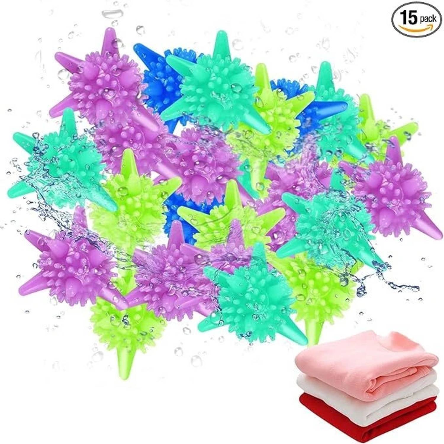 ADMONITION Washing Machine Cloth Scrubbing Ball Corona Detergent Bar Detergent Bar