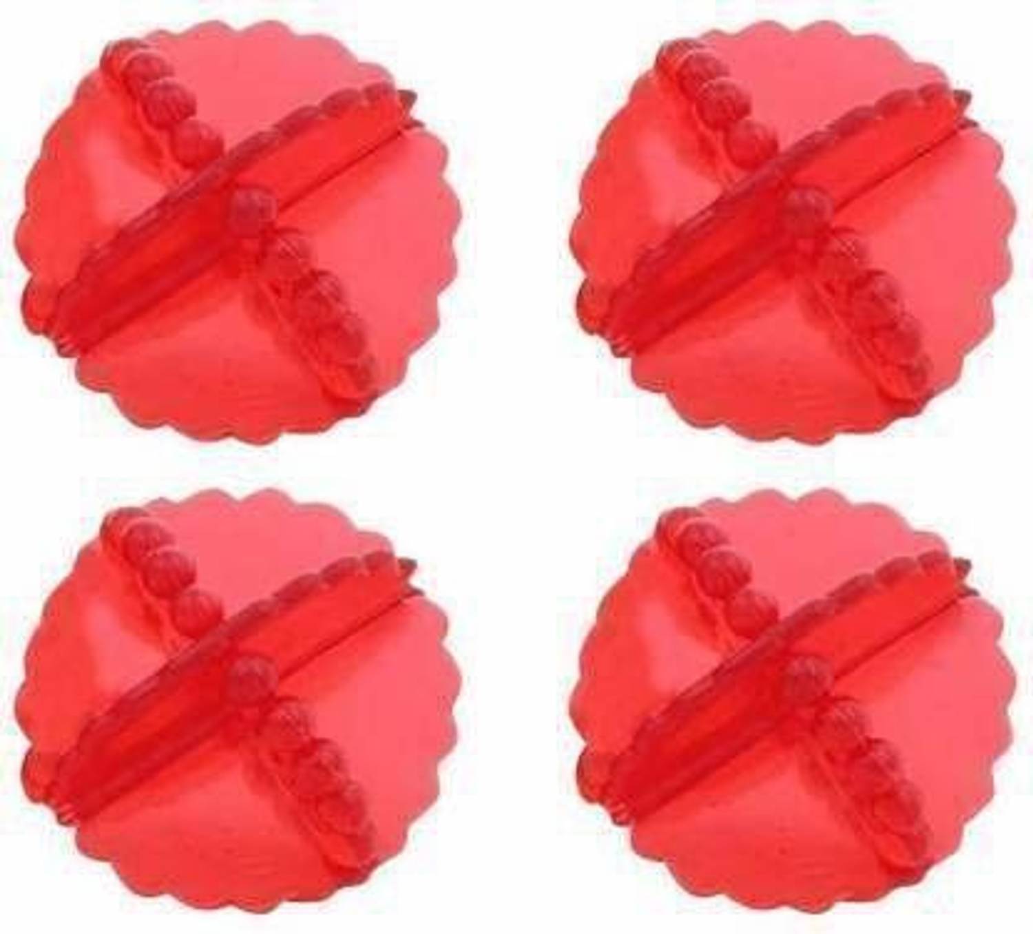 balerion BL_FK_4PCS RED ROUND WASHING 001 Detergent Bar