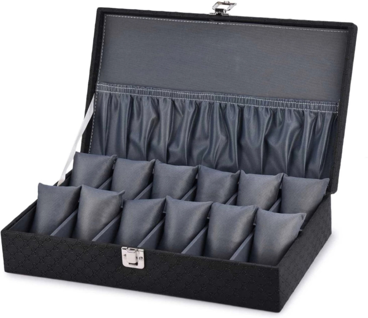 Image of WATCHHUT Men's and Women's Watch Box Holder Organizer Case Watch Box