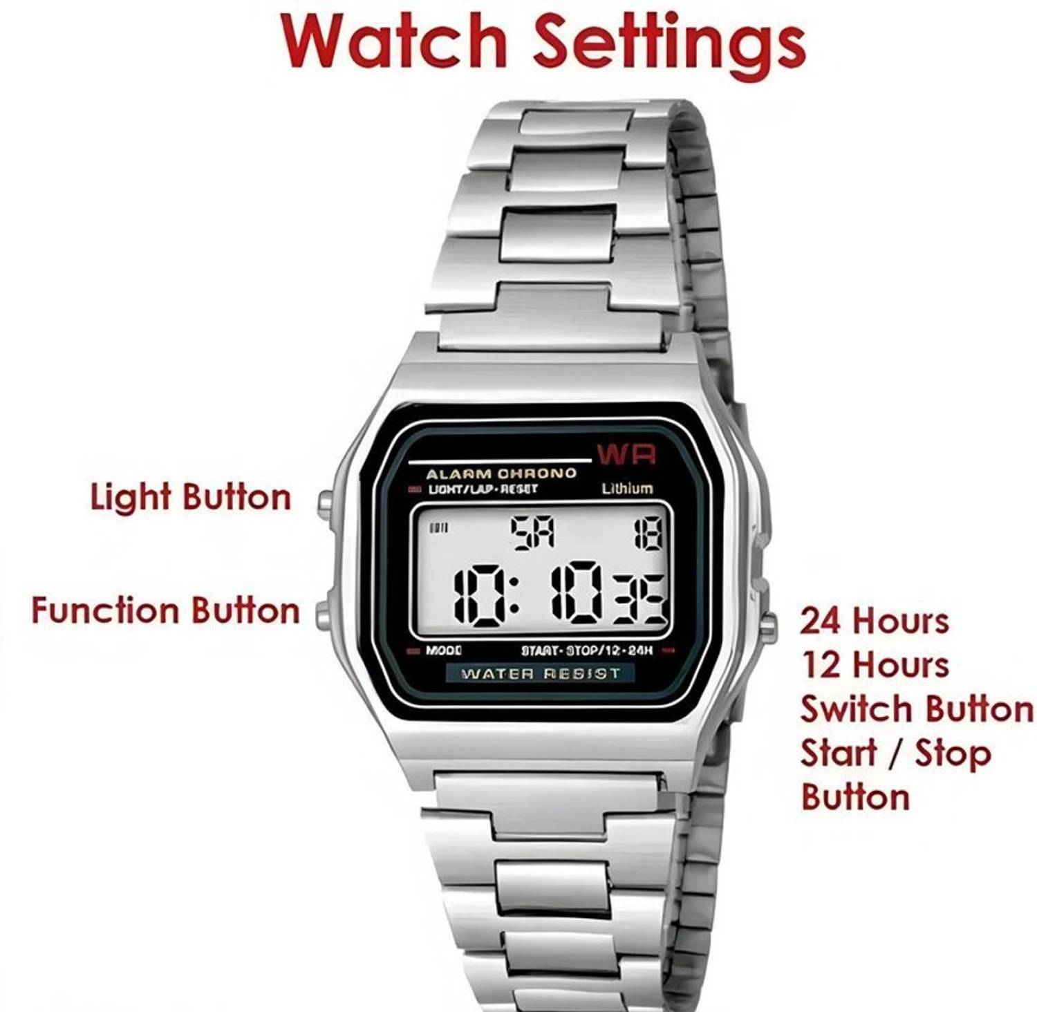 Rolss Smart Digital Watch - Image 3