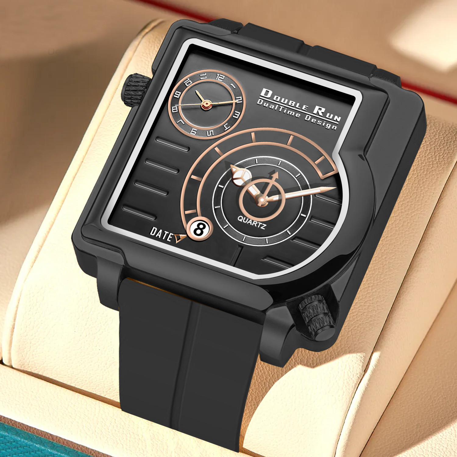 Image of DoubleRun Analog Watch - For Men