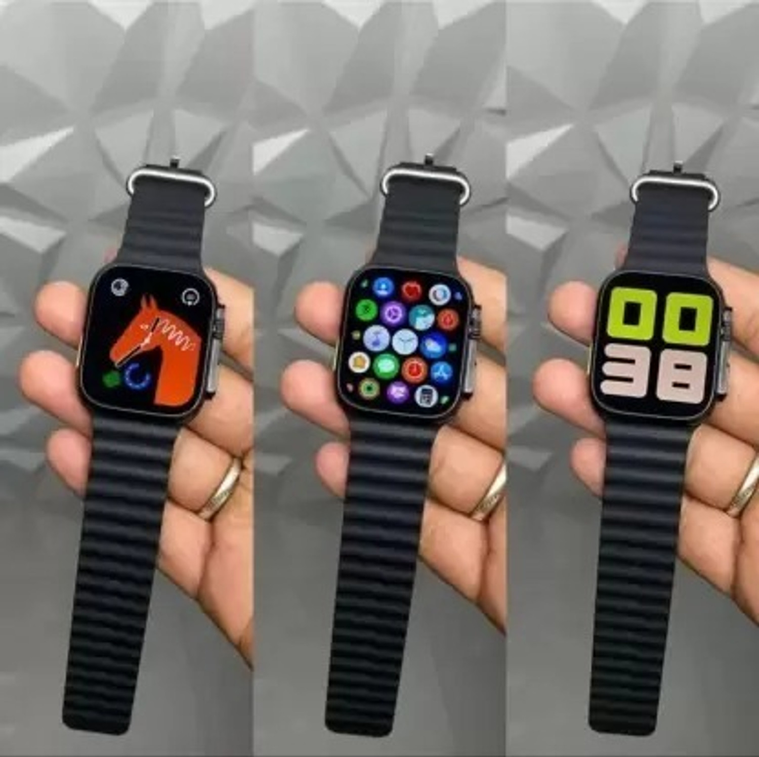 Image of Yash Enterprises New T800 Ultra Watch compatiable with all Smart phones Smartwatch