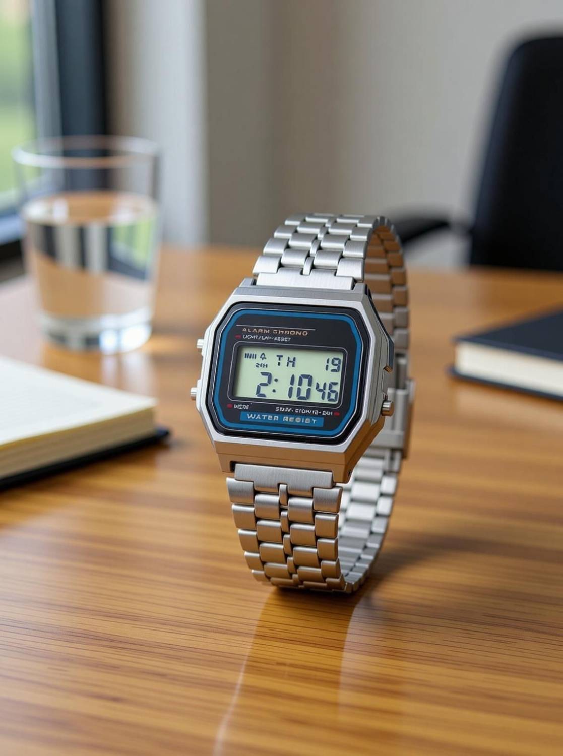 Hituff DGS4255 Vintage Digital Watch - Men - Image 2