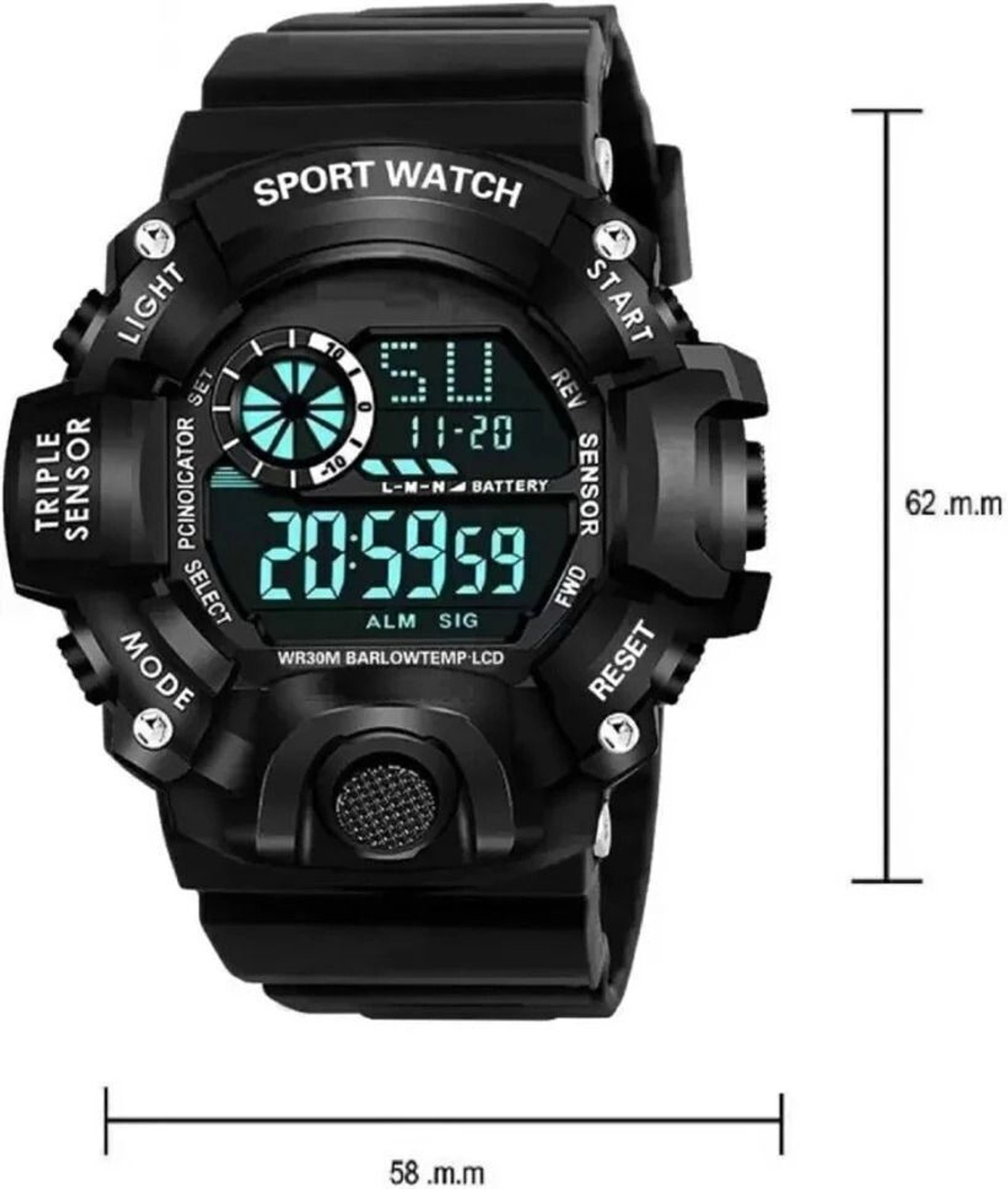 Image of mobspot Fashion Combo Digital Watch Stylish Wrist Watch for Boys & Girls Digital Watch - For Boys