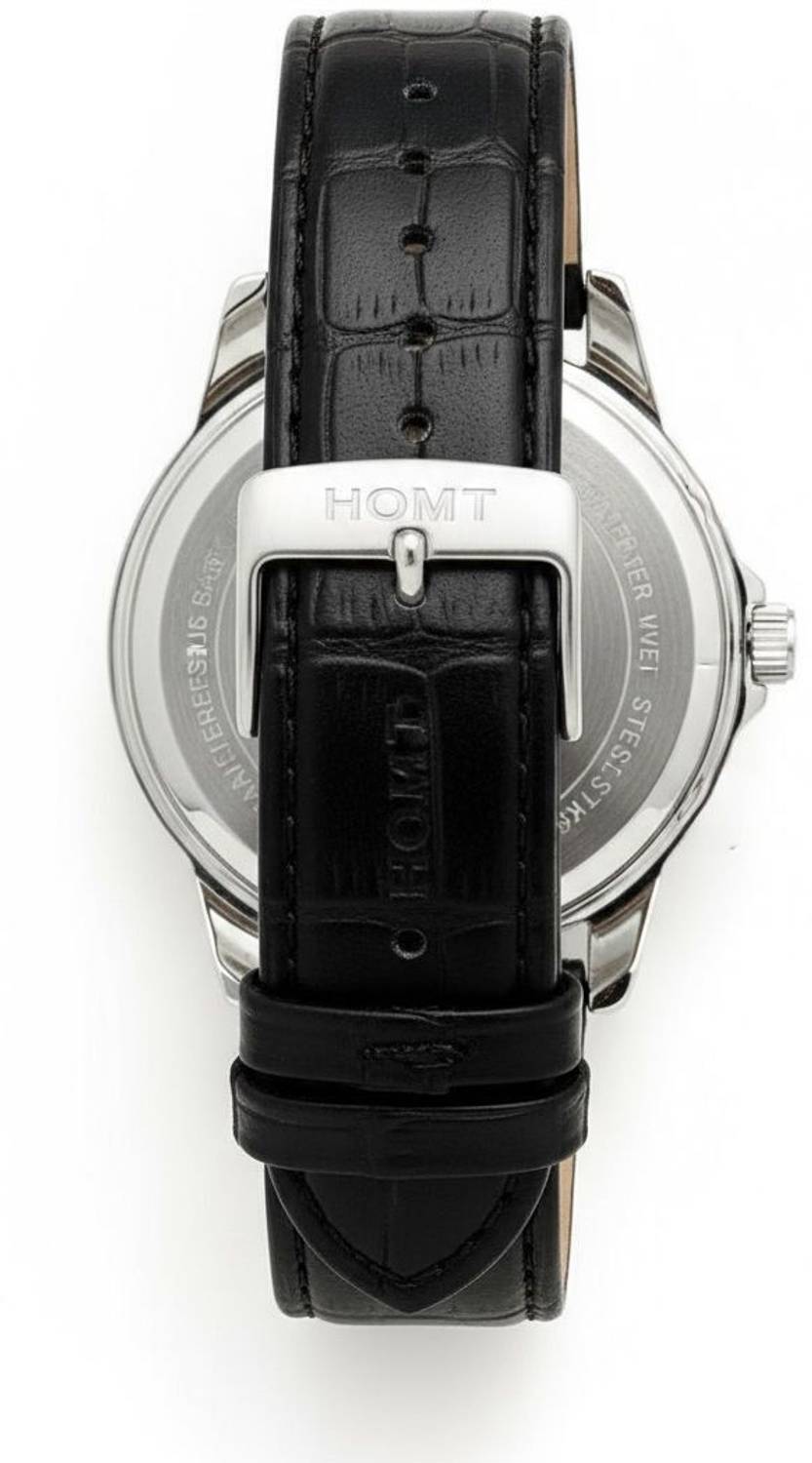 homt Silver Dial Analog Watch for Men T0043SL01 38mm - Image 4