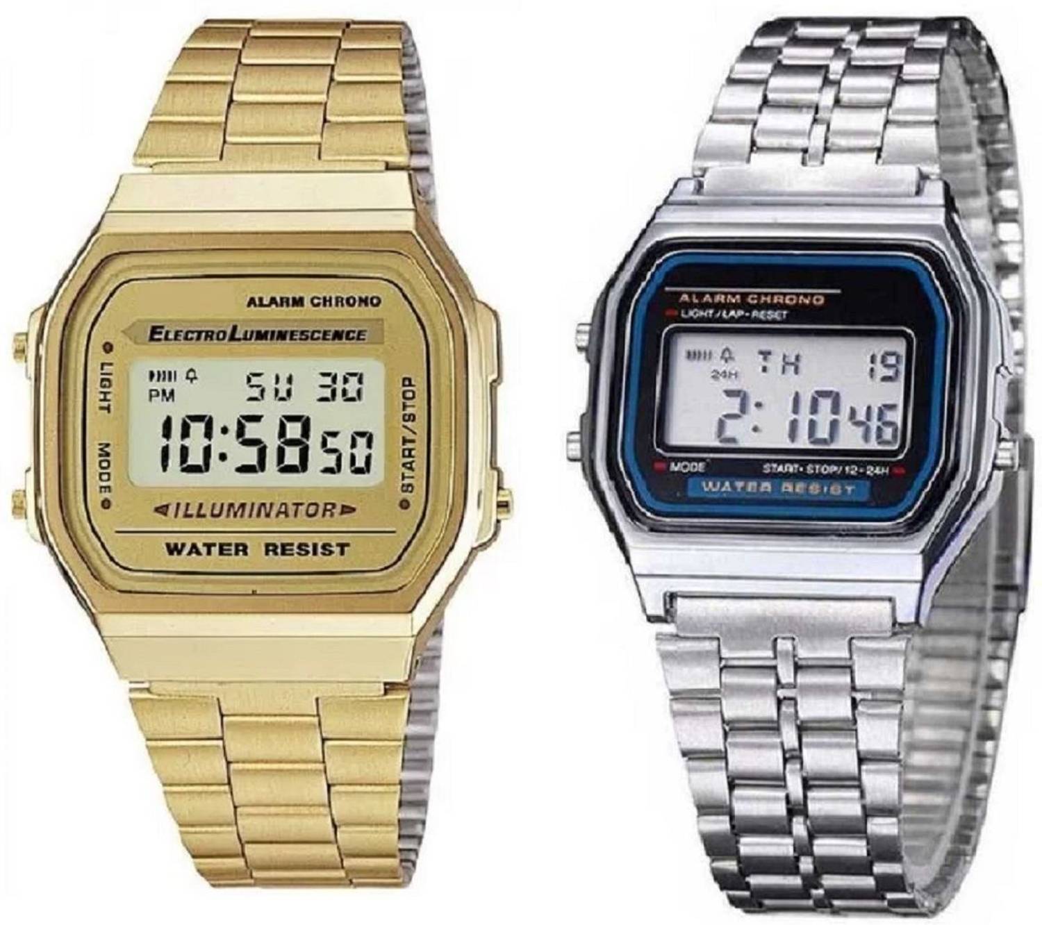 Hituff DGS4255 Vintage Digital Watch - Men - Image 4