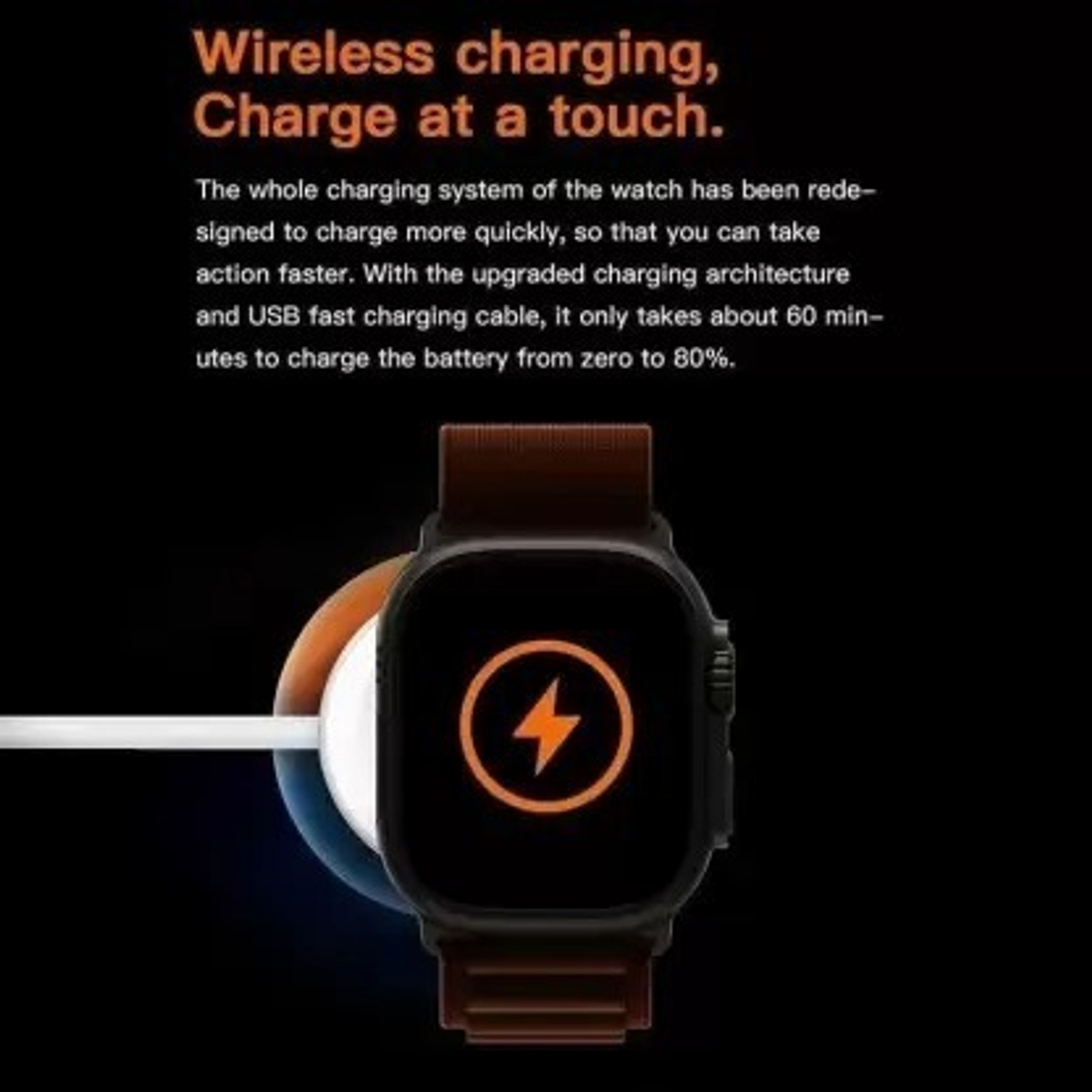 Image of Yash Enterprises New T800 Ultra Watch compatiable with all Smart phones Smartwatch