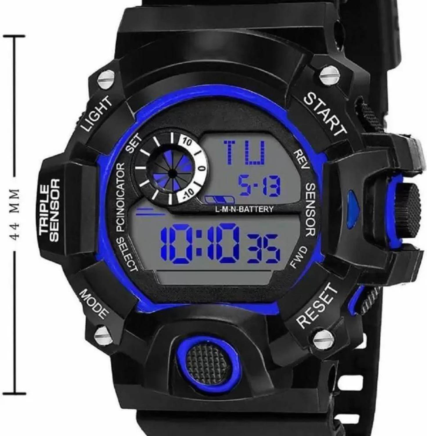 TAIFUN Stylish Designer Digital Watch - Black - Image 3