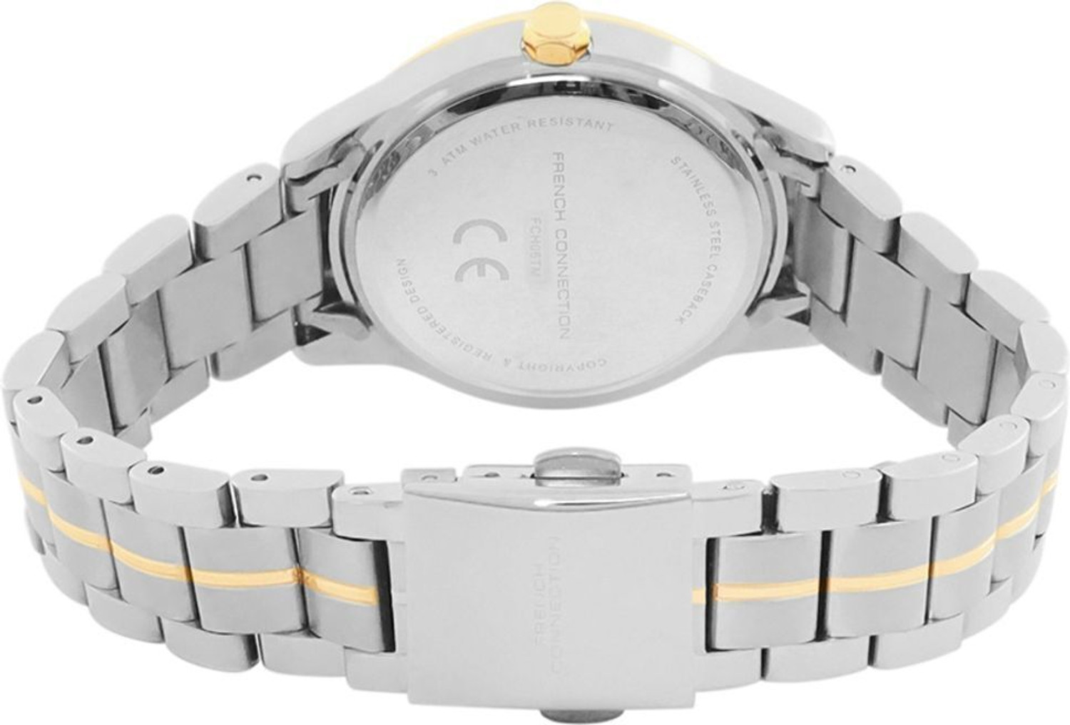 Image of French Connection LUNA Luna Silver Sunray Dial | Analog Watch For Women's | FCH06TM Analog Watch - For Women