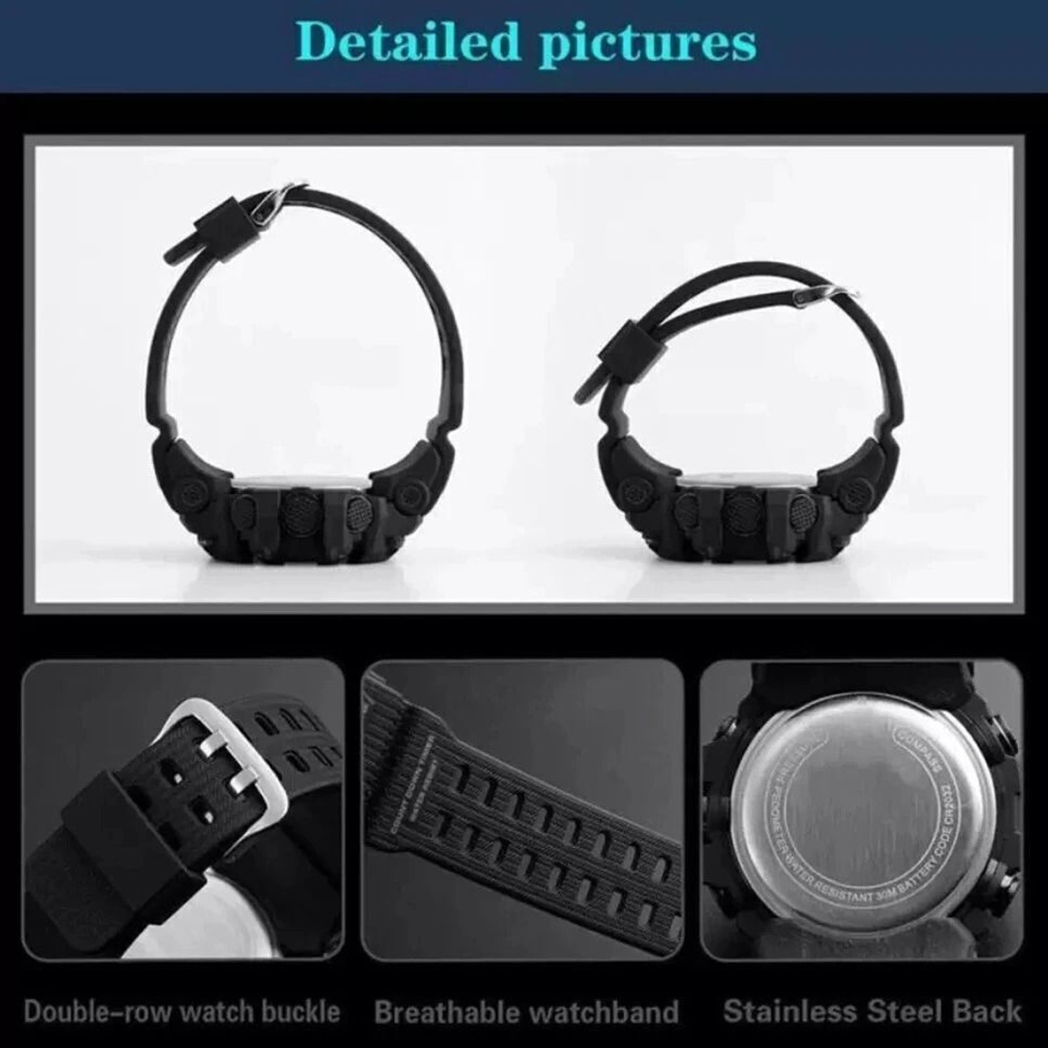 Image of mobspot Fashion Combo Digital Watch Stylish Wrist Watch for Boys & Girls Digital Watch - For Boys