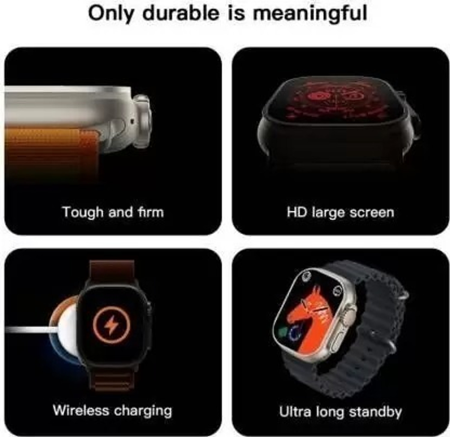 Image of Yash Enterprises New T800 Ultra Watch compatiable with all Smart phones Smartwatch