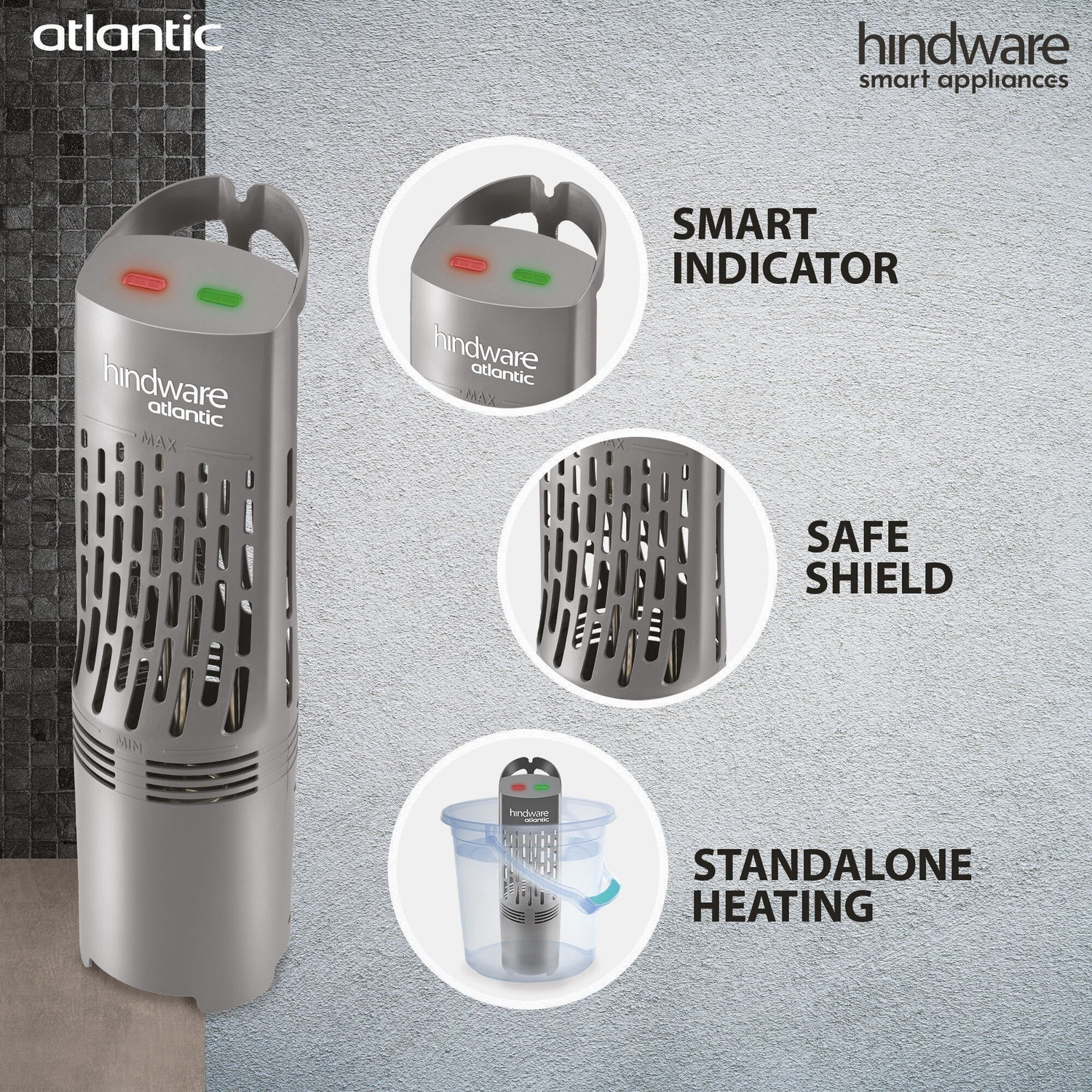 Image of Hindware Kweik Tankless Instant Water Geyser