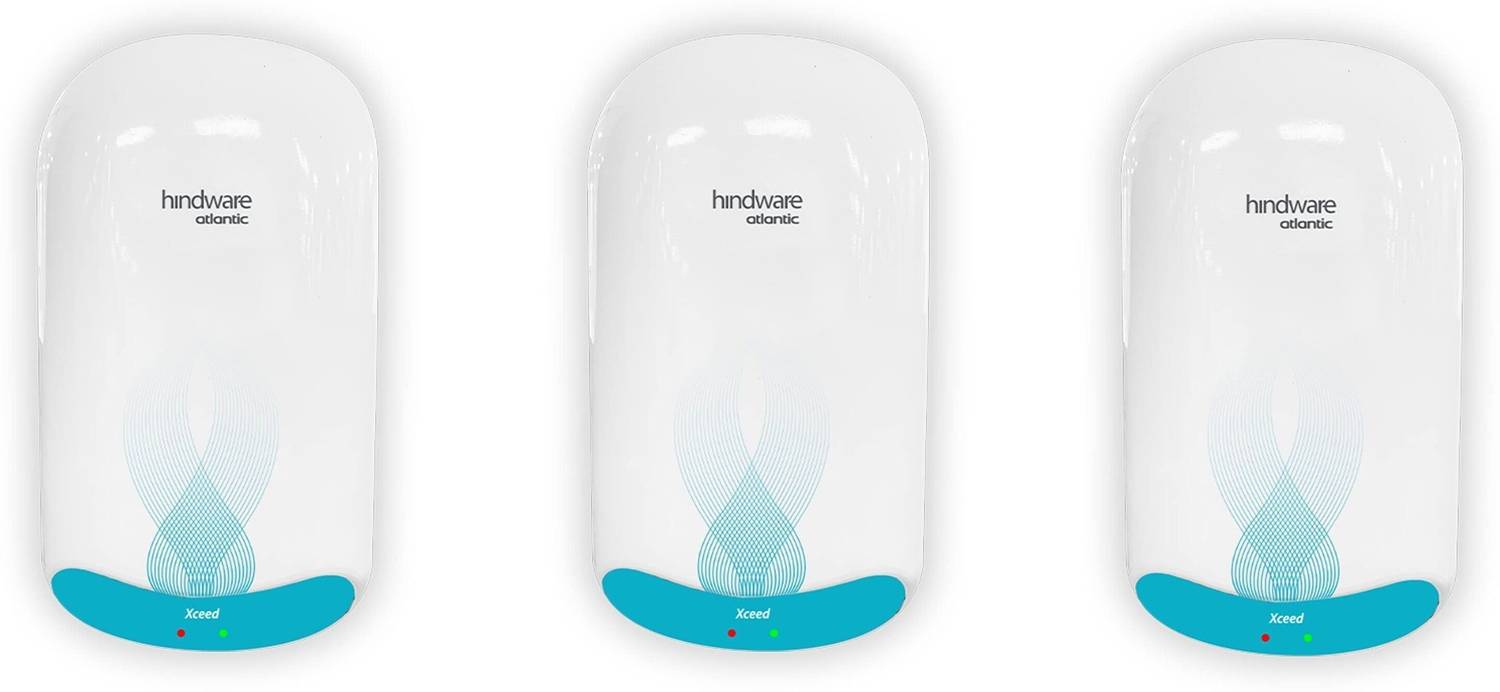 Hindware 5 L Instant Water Geyser (Atlantic Xceed Pack of 3, Whit
